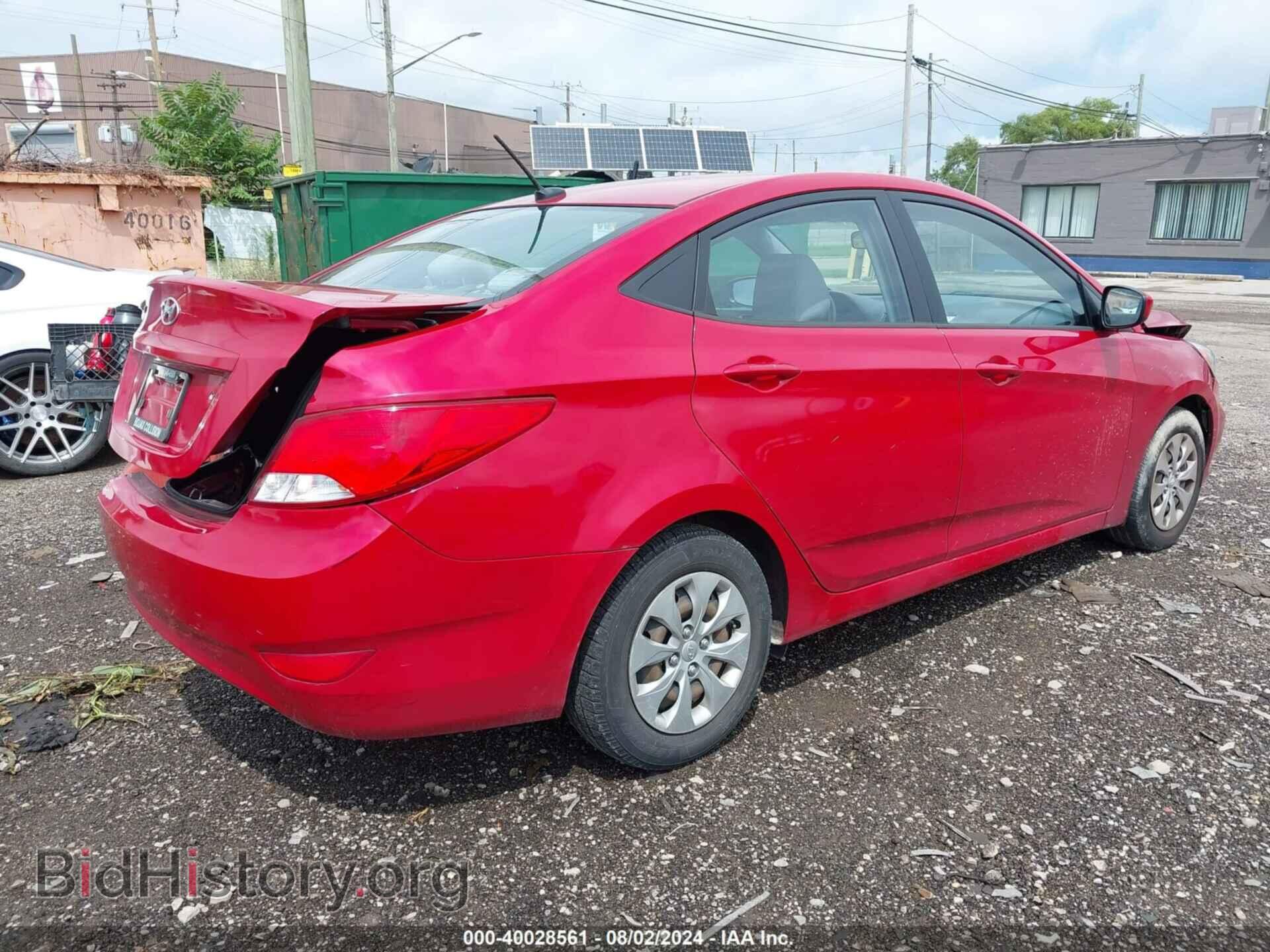 2016 HYUNDAI ACCENT - VIN: KMHCT4AE4GU947353 - Фото 4