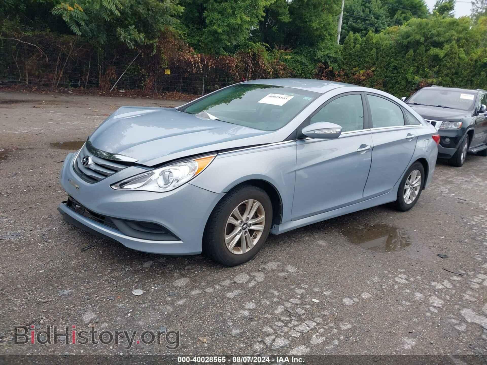 2014 HYUNDAI SONATA - VIN: 5NPEB4AC2EH919024 - Фото 2