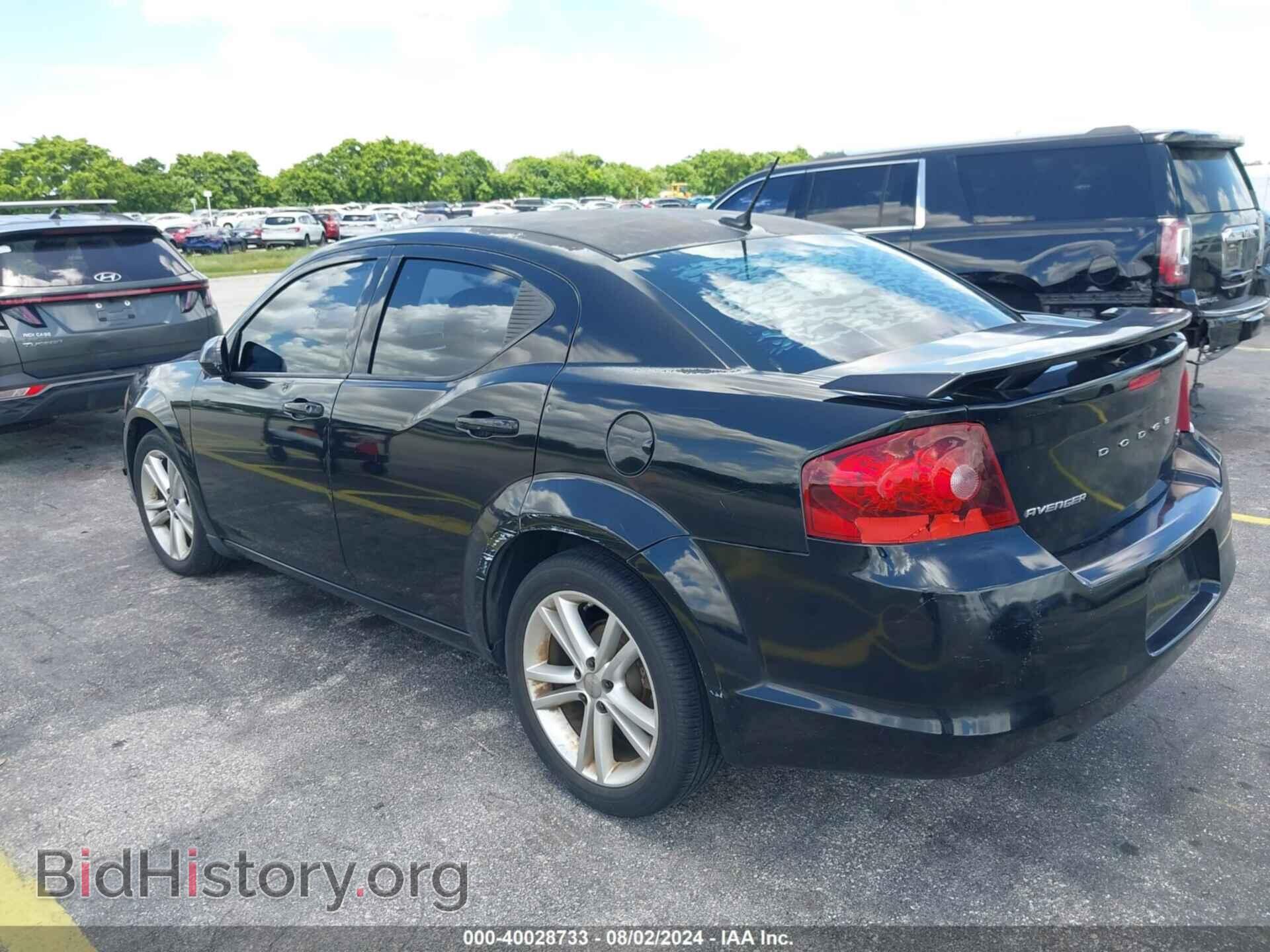 2012 DODGE AVENGER - VIN: 1C3CDZEG6CN312668 - Фото 3