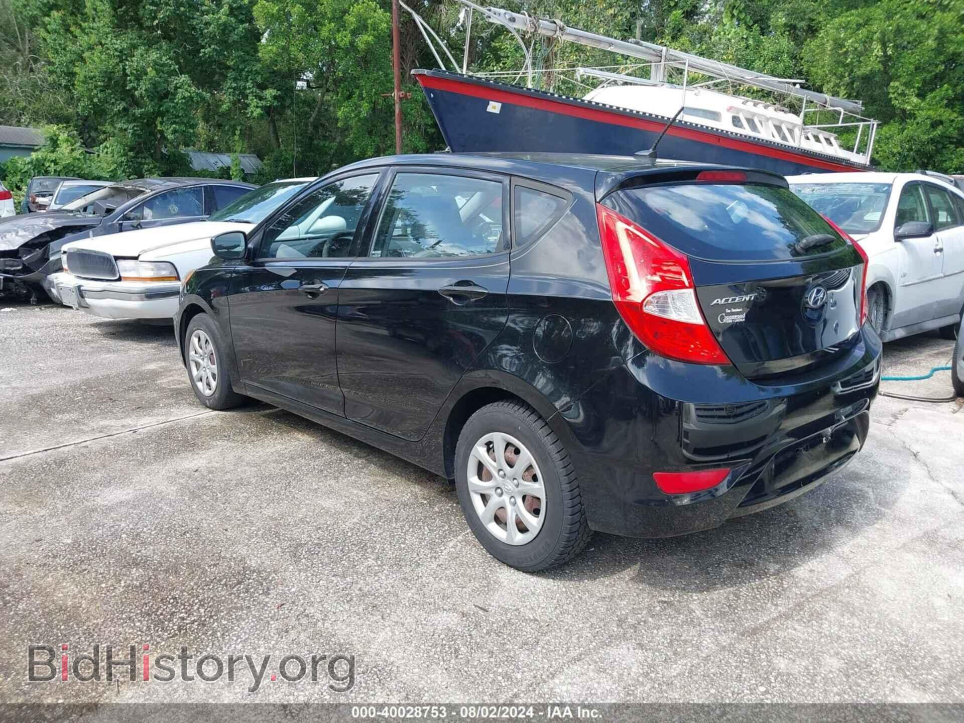 2013 HYUNDAI ACCENT - VIN: KMHCT5AE4DU101127 - Фото 3