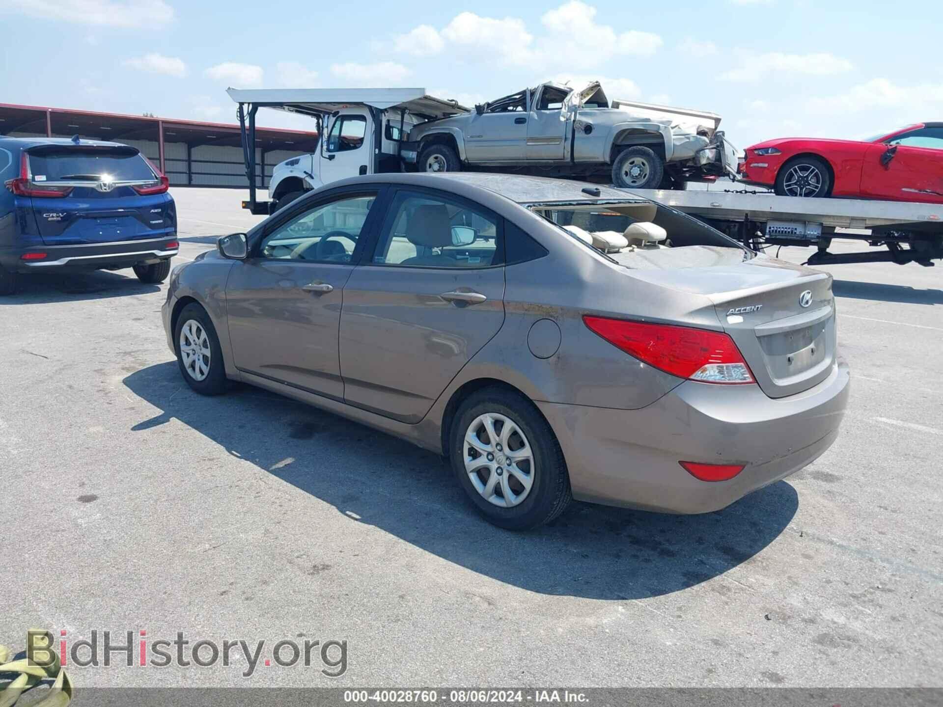 2014 HYUNDAI ACCENT - VIN: KMHCT4AE8EU674477 - Фото 3