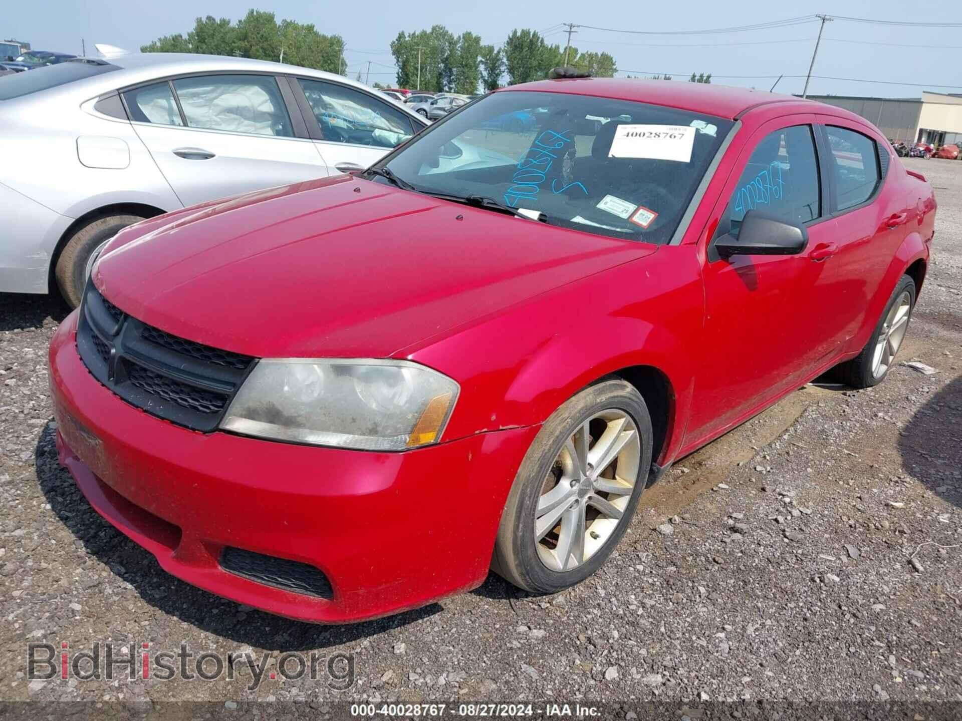 2014 DODGE AVENGER - VIN: 1C3CDZAB5EN166583 - Фото 2