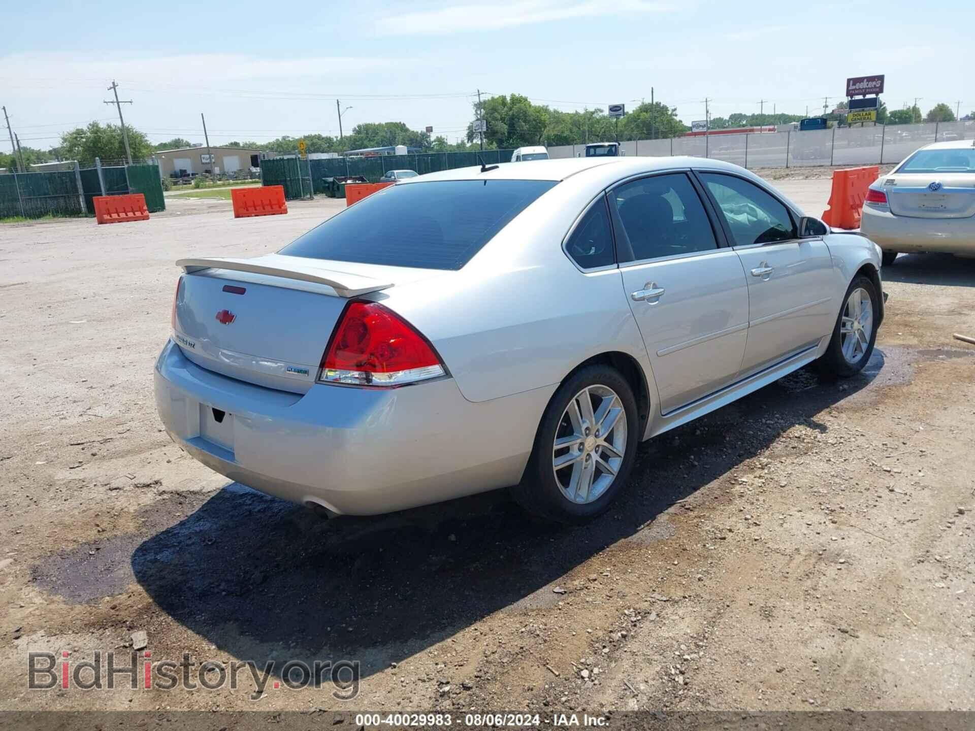 2013 CHEVROLET IMPALA - VIN: 2G1WC5E38D1106880 - Фото 4