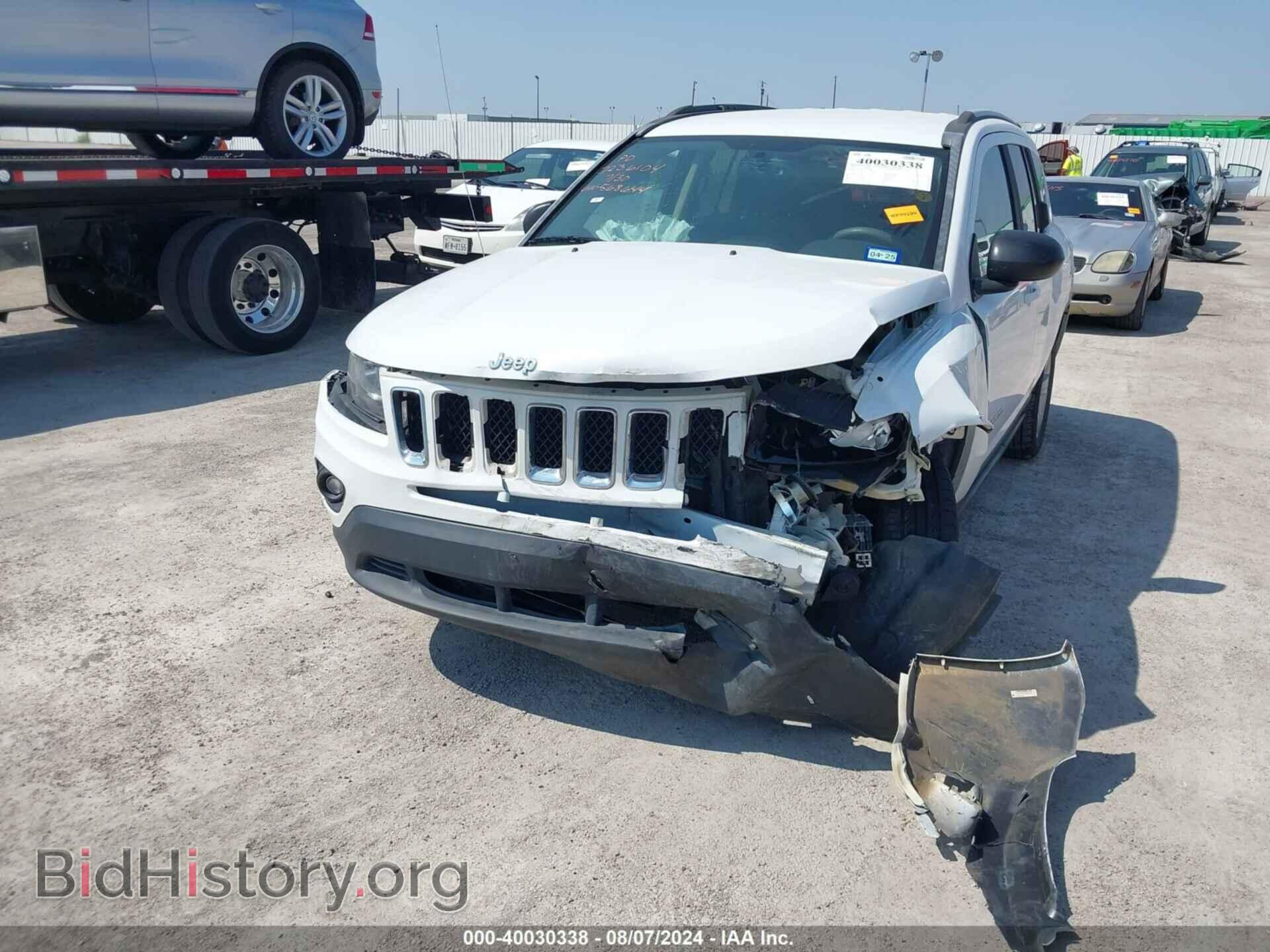 2016 JEEP COMPASS - VIN: 1C4NJCBA3GD568644 - Фото 2