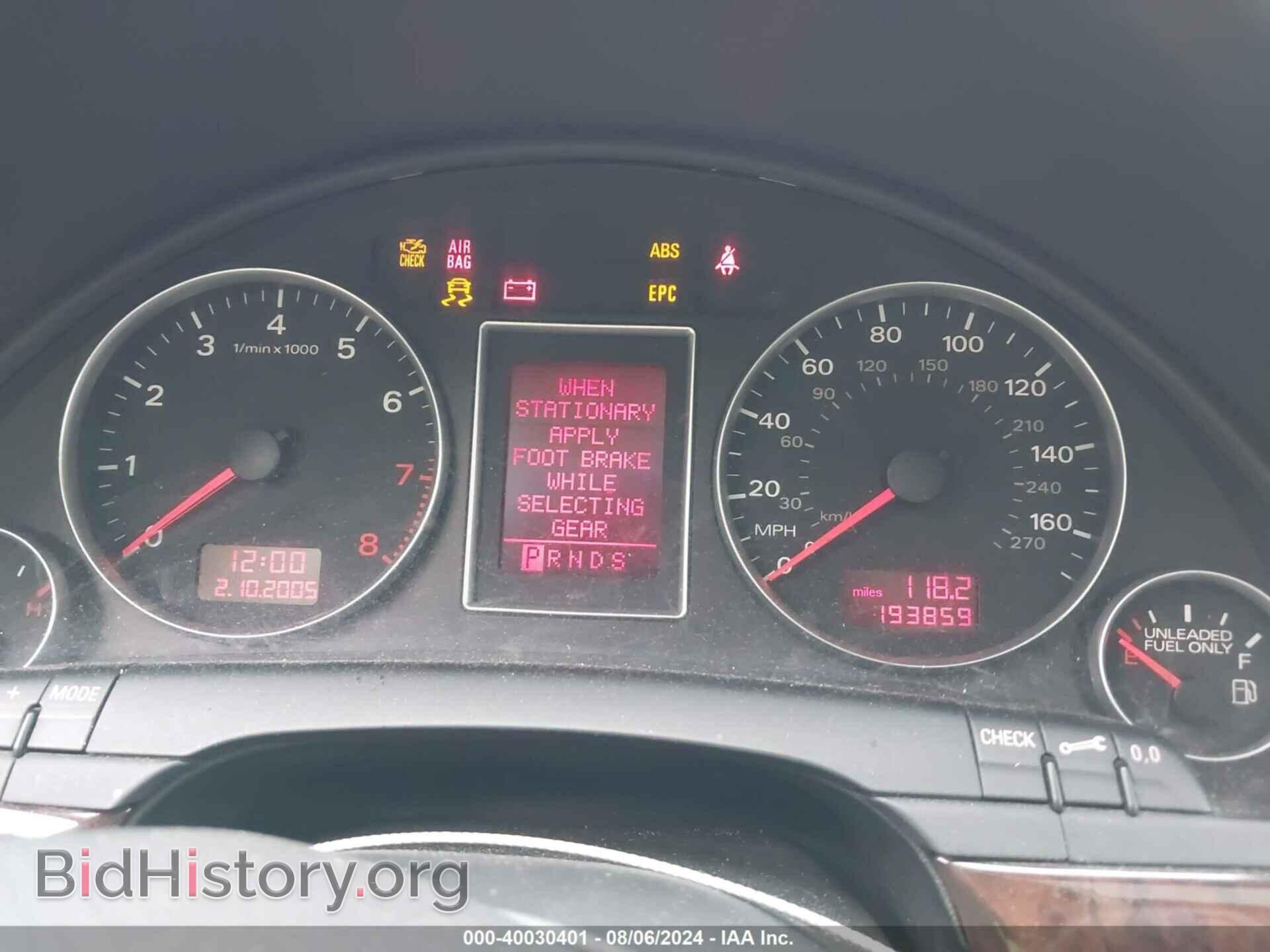 2006 AUDI A4 - VIN: WAUDG78E16A036799 - Фото 7