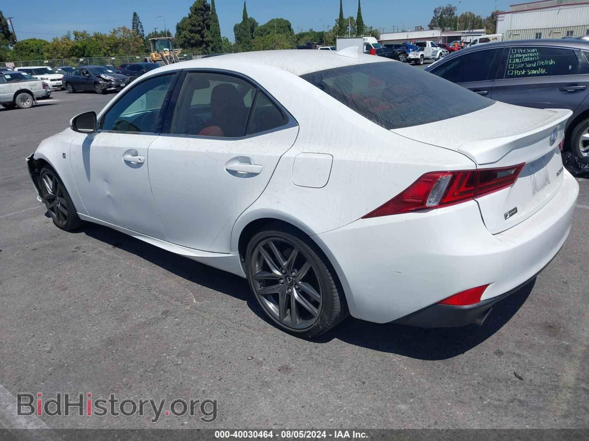 2016 LEXUS IS 200T - VIN: JTHBA1D22G5032144 - Фото 3