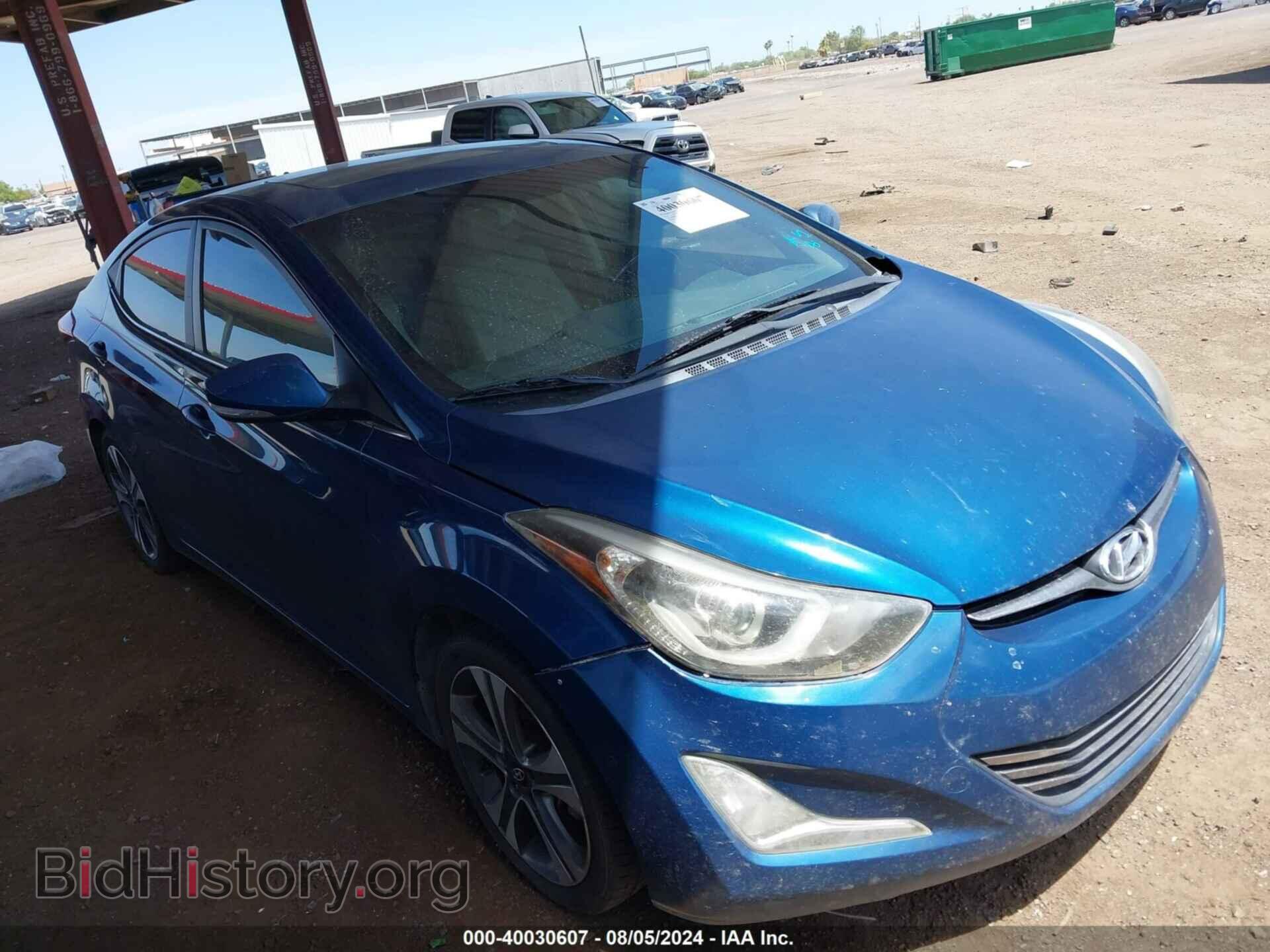 Фотография KMHDH4AH0EU077100 - HYUNDAI ELANTRA 2014