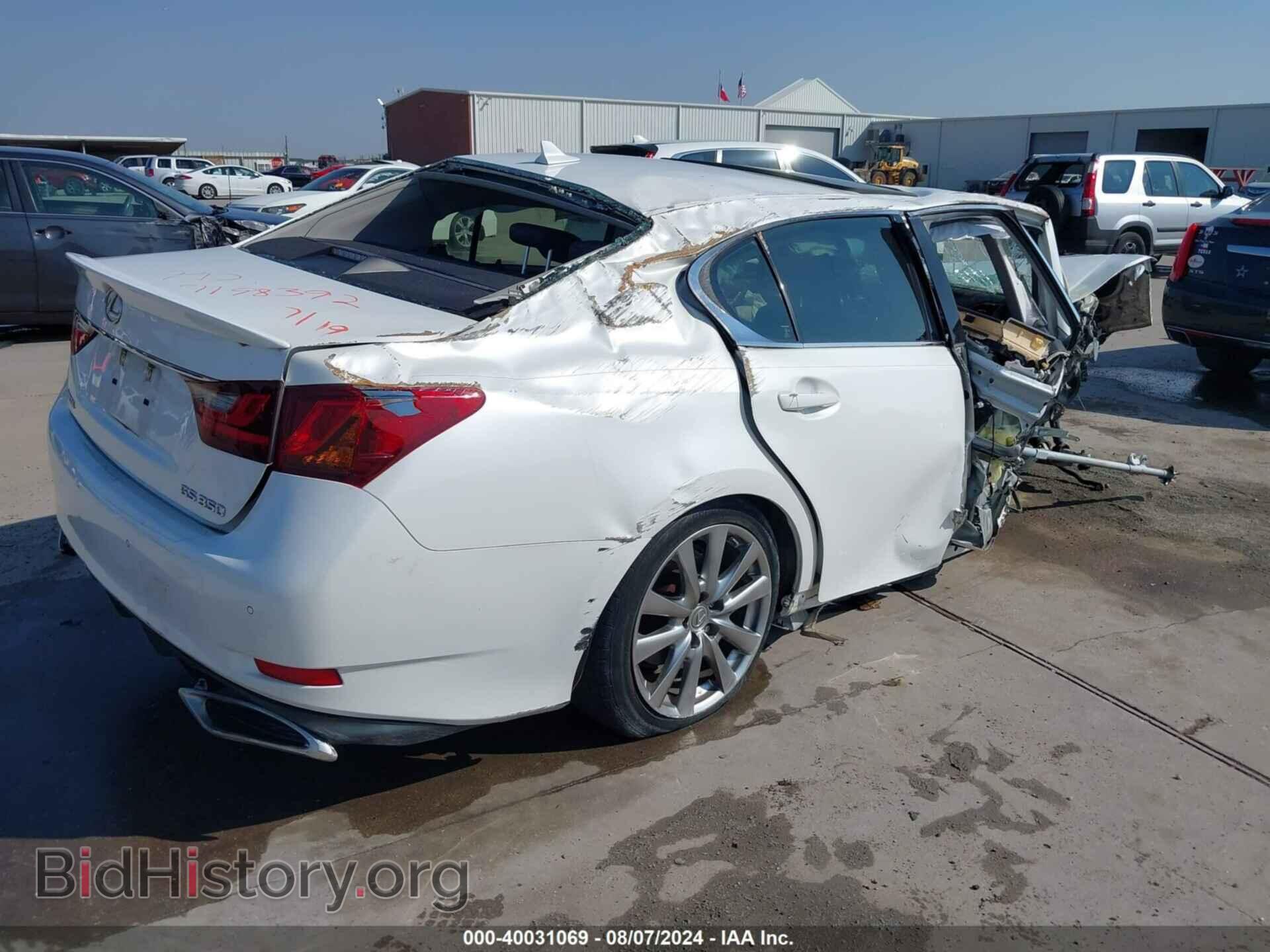 2014 LEXUS GS 350 - VIN: JTHBE1BL7E5042682 - Фото 4
