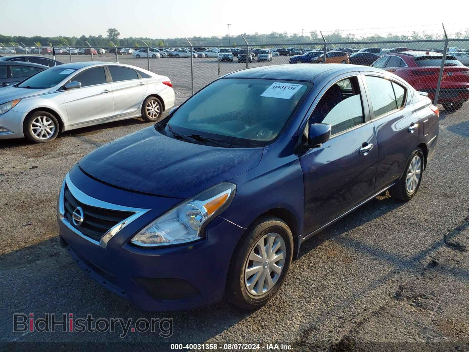 2019 NISSAN VERSA - VIN: 3N1CN7AP3KL827227 - Фото 2
