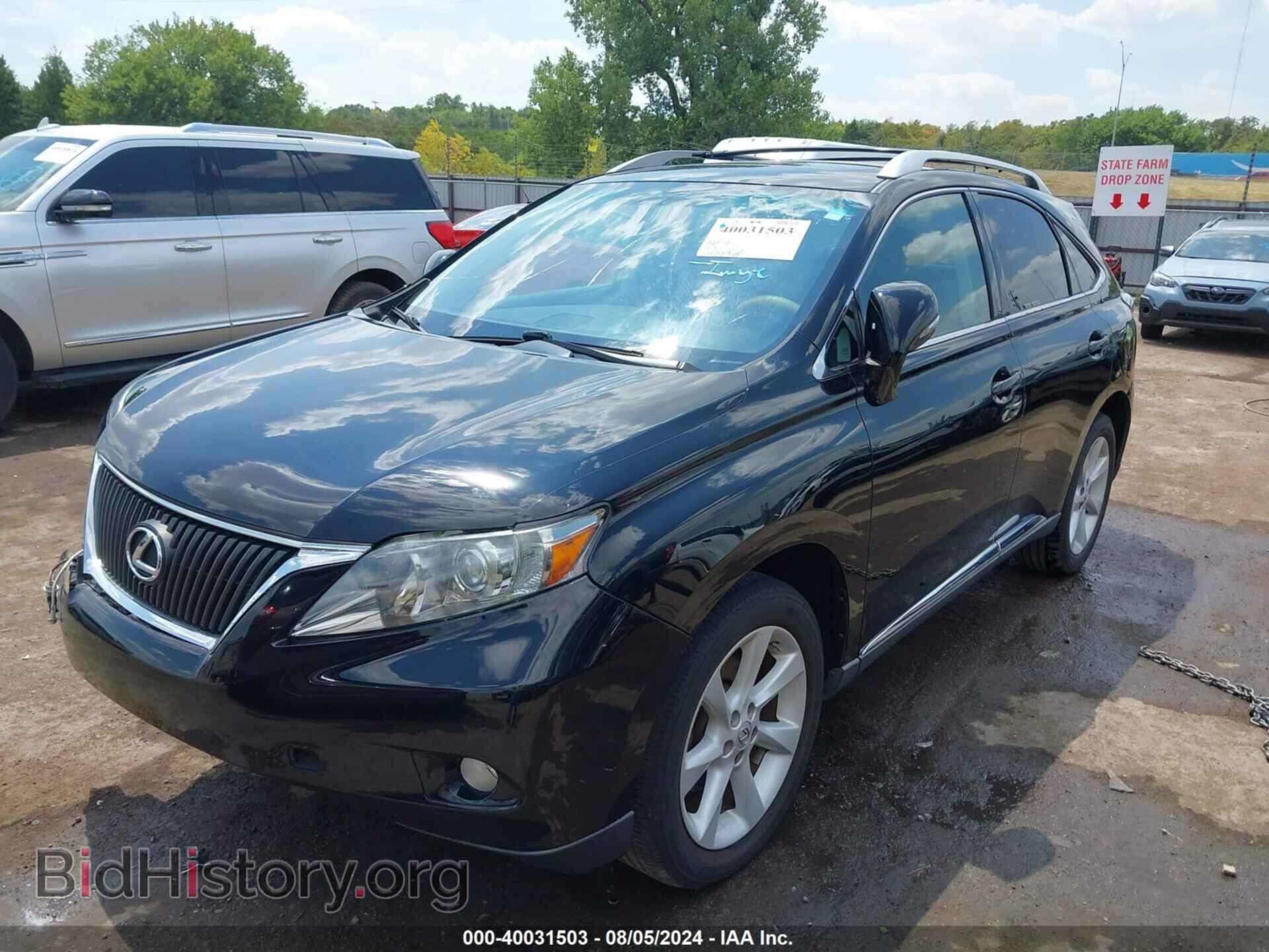 2012 LEXUS RX 350 - VIN: 2T2BK1BA5CC128576 - Фото 2