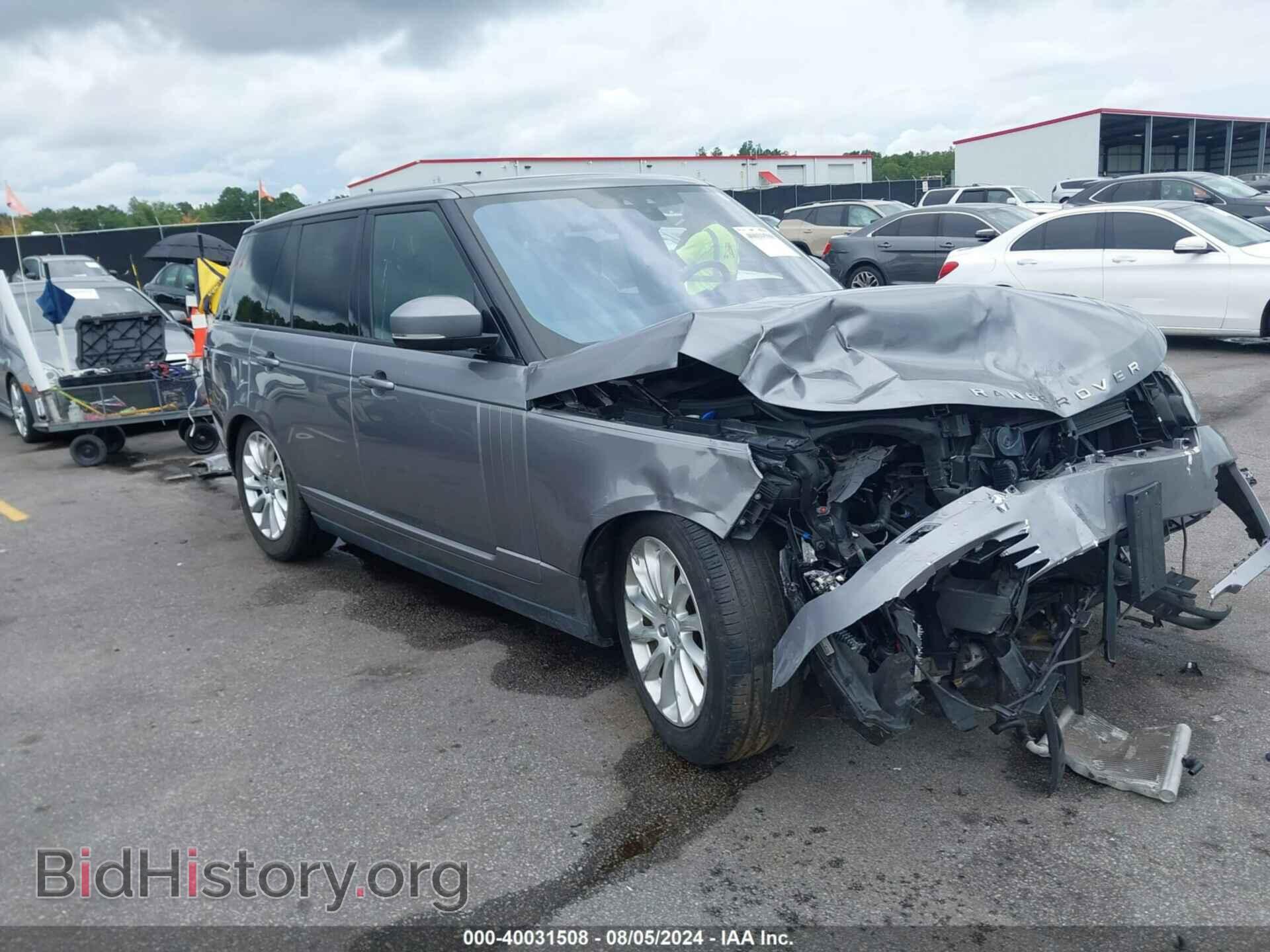 Photo SALGS2RU2LA586881 - LAND ROVER RANGE ROVER 2020