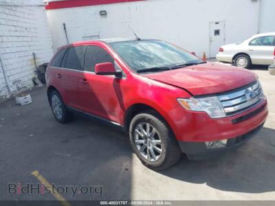 2010 Ford EDGE Limited, red — VIN 2FMDK3KCXABA62425, IAAI