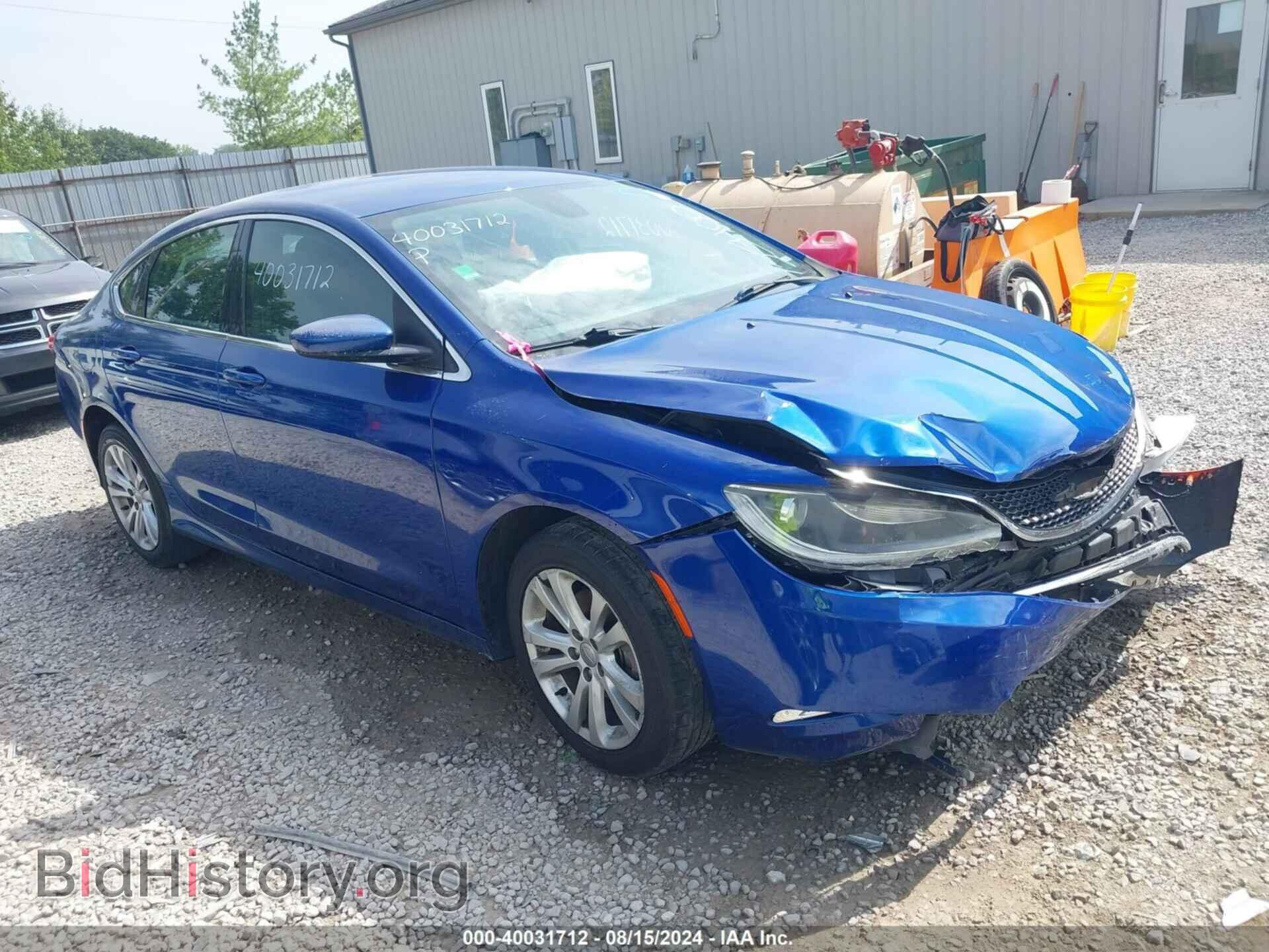 Фотография 1C3CCCAB4FN725400 - CHRYSLER 200 2015
