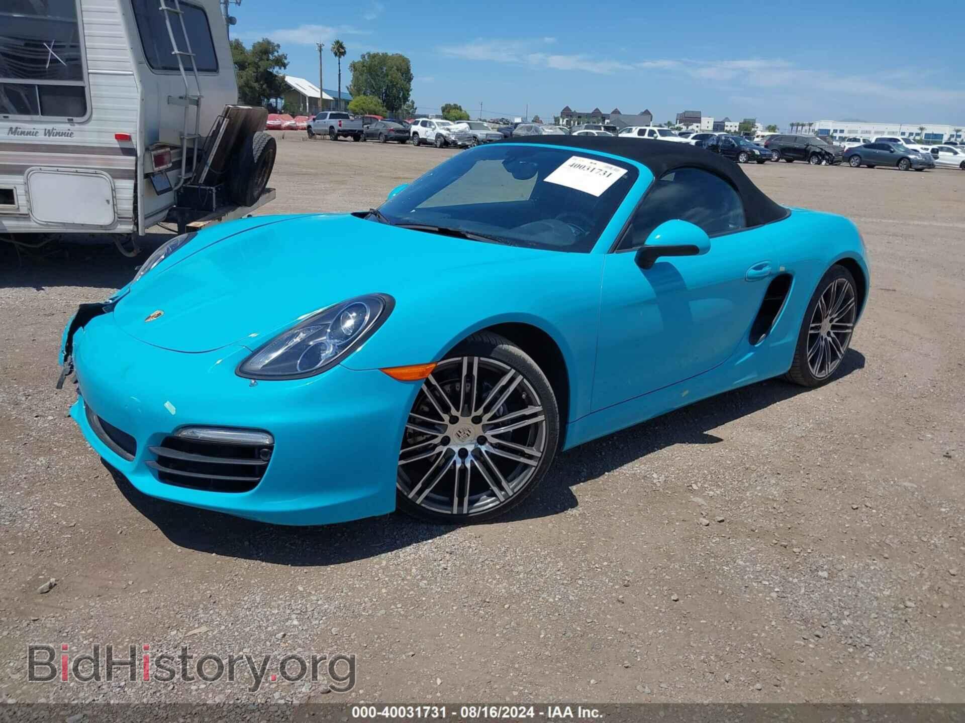 2016 PORSCHE BOXSTER - VIN: WP0CA2A80GS120874 - Фото 2