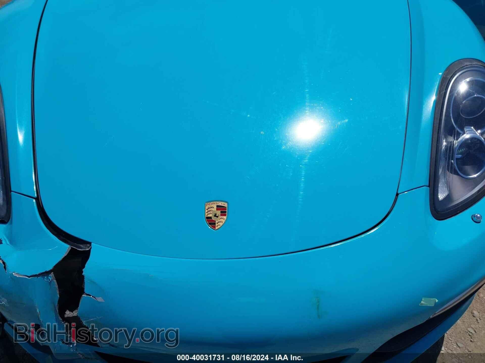 2016 PORSCHE BOXSTER - VIN: WP0CA2A80GS120874 - Фото 10