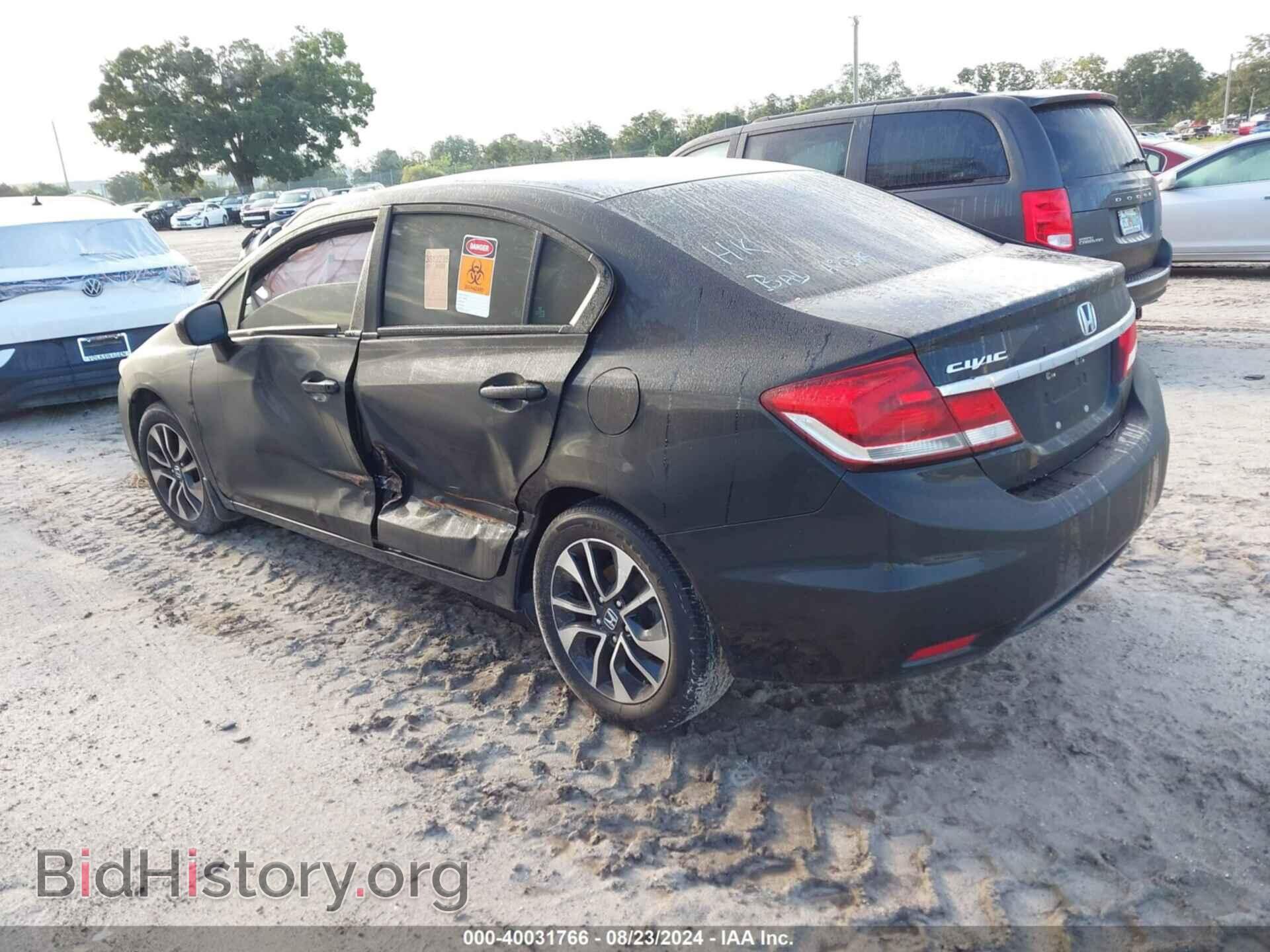 2015 HONDA CIVIC - VIN: 19XFB2F87FE109374 - Фото 3