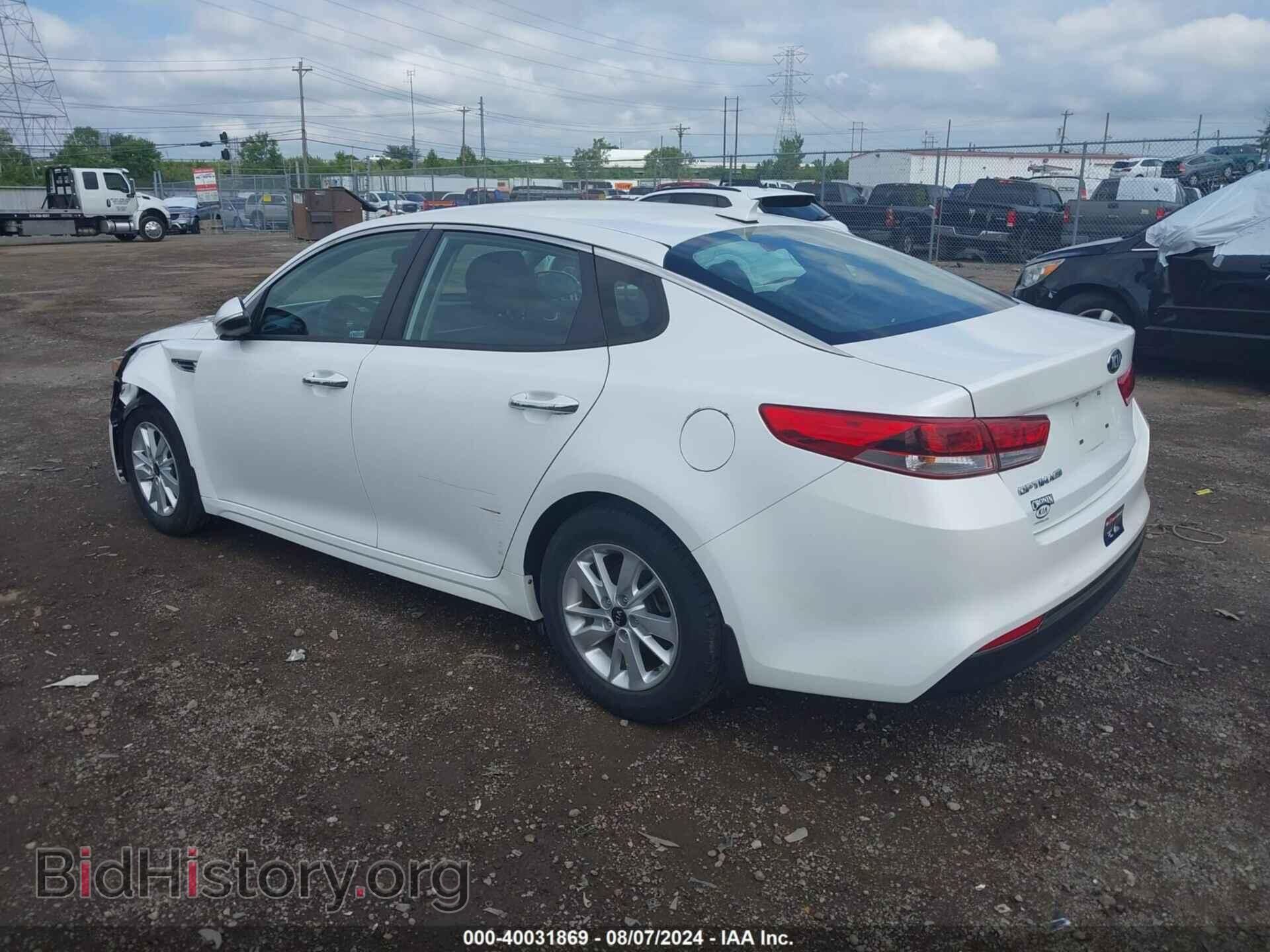 2016 KIA OPTIMA - VIN: KNAGT4L3XG5100779 - Фото 3