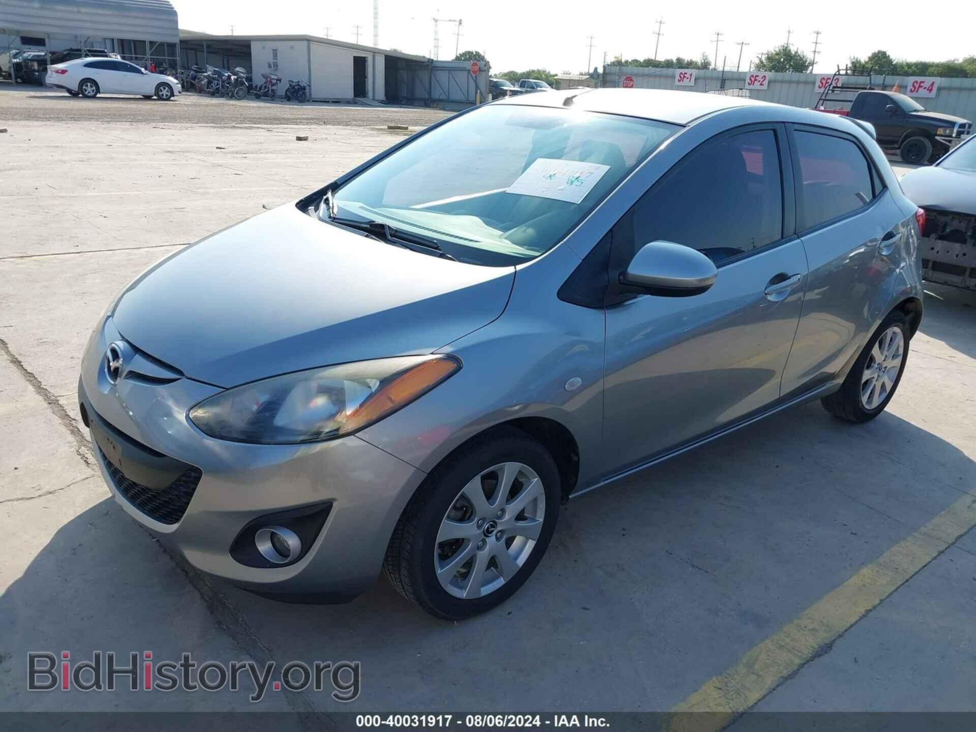 2013 MAZDA MAZDA2 - VIN: JM1DE1LYXD0164808 - Фото 2