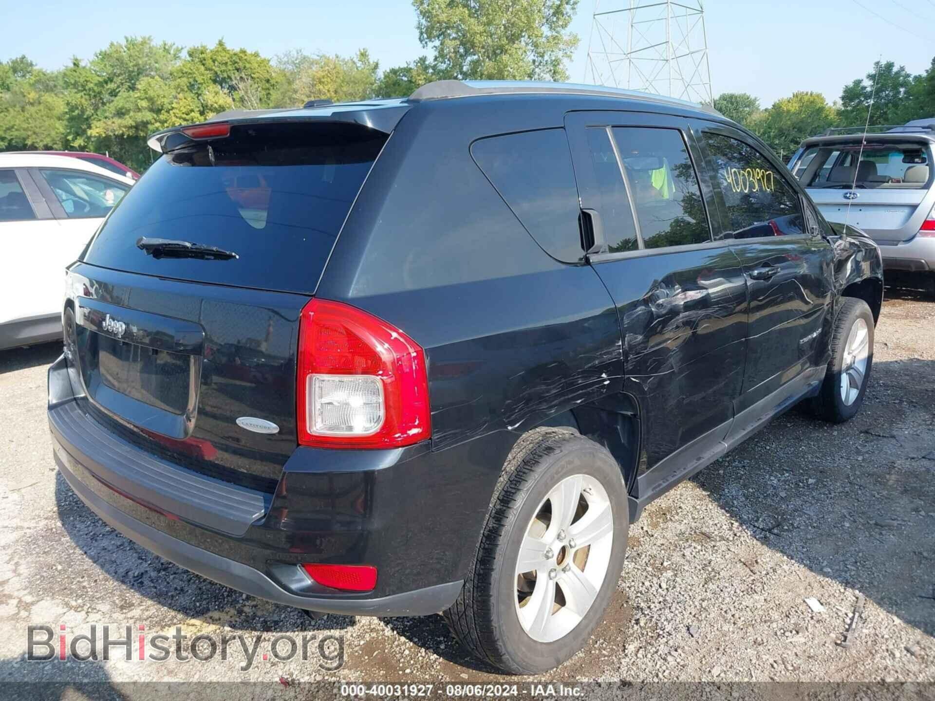 2012 JEEP COMPASS - VIN: 1C4NJDEB3CD621542 - Фото 4