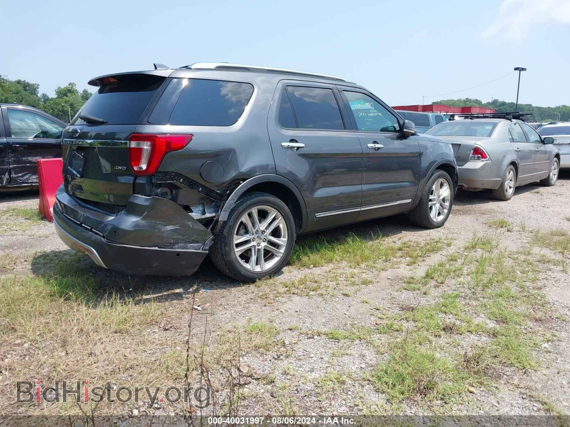 2016 FORD EXPLORER - VIN: 1FM5K8F8XGGB16136 - Фото 4