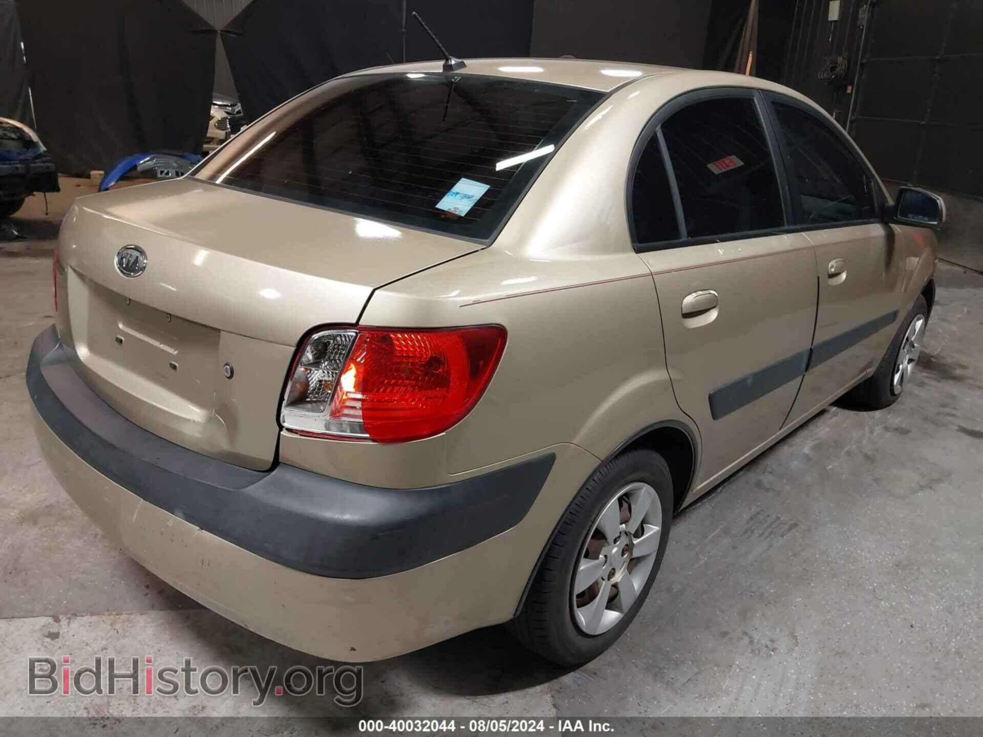 2007 KIA RIO - VIN: KNADE123776255507 - Фото 4