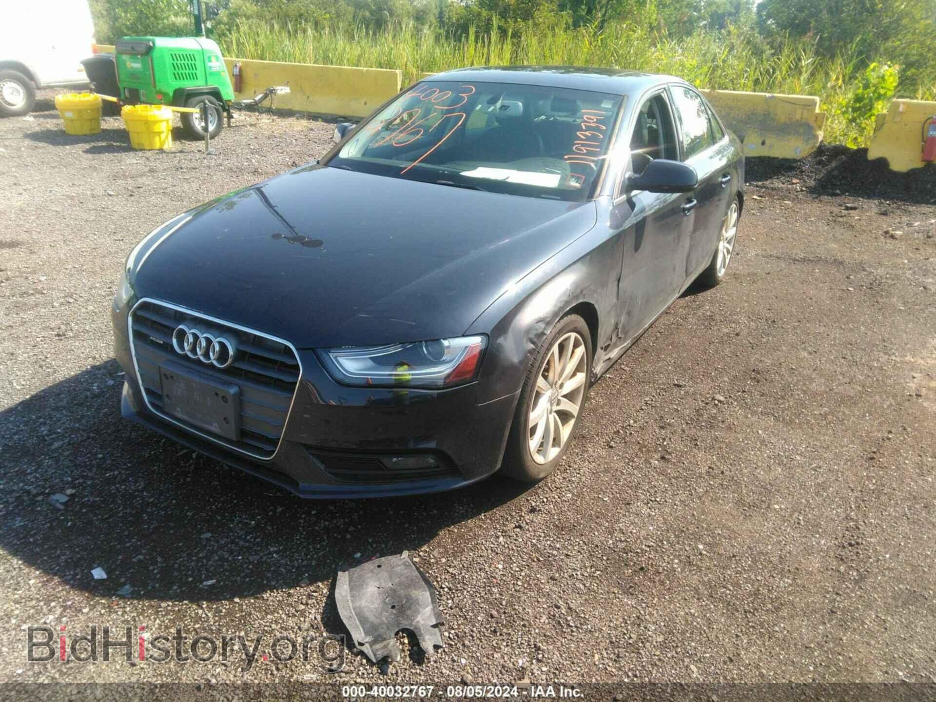 2013 AUDI A4 - VIN: WAUFFAFL7DA166352 - Фото 2