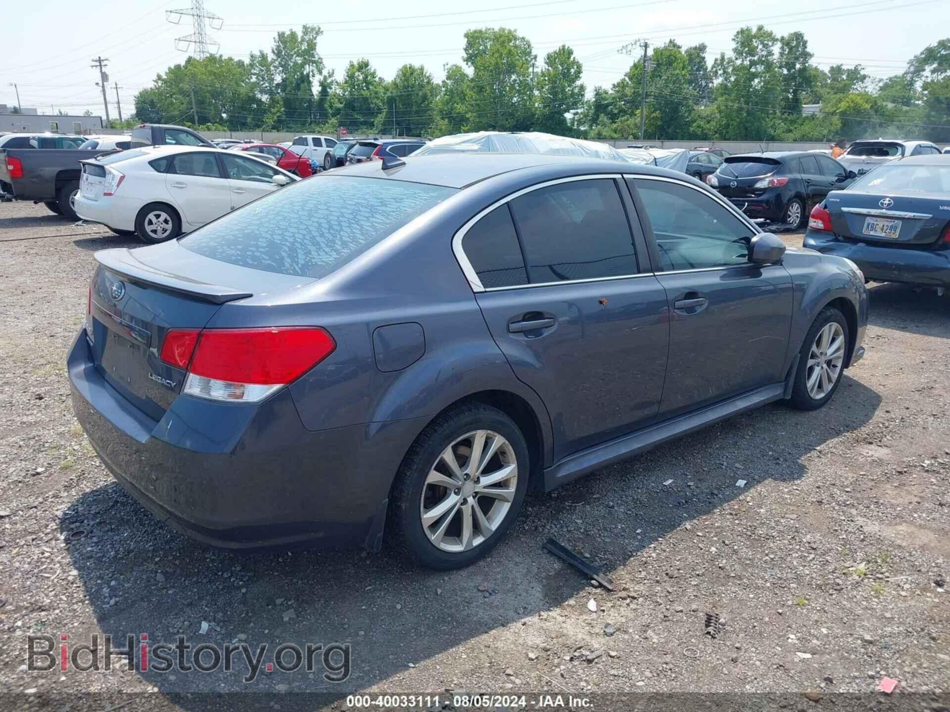 2014 SUBARU LEGACY - VIN: 4S3BMCC63E3038021 - Фото 4