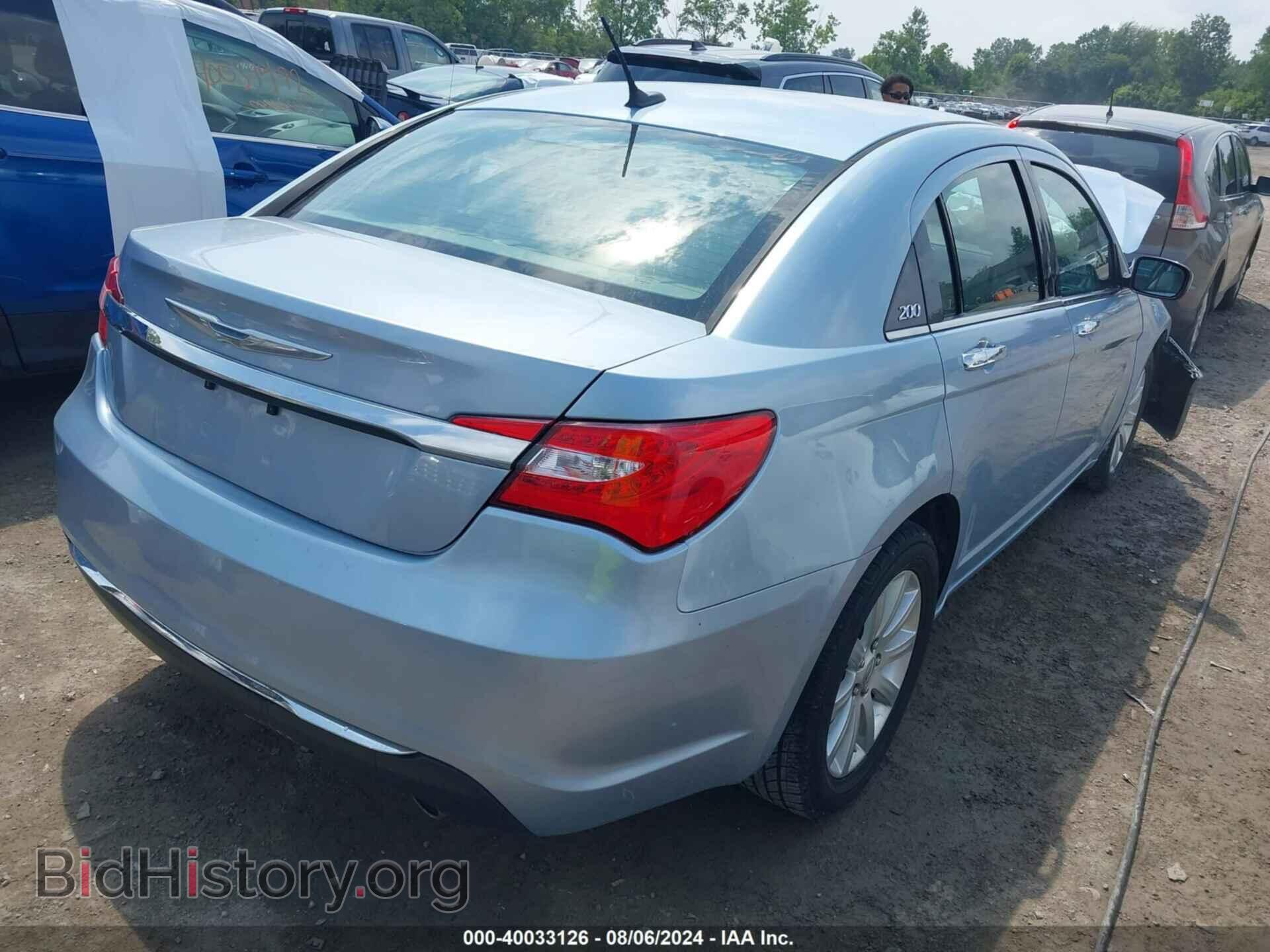 2014 CHRYSLER 200 - VIN: 1C3CCBCG1EN191306 - Фото 4