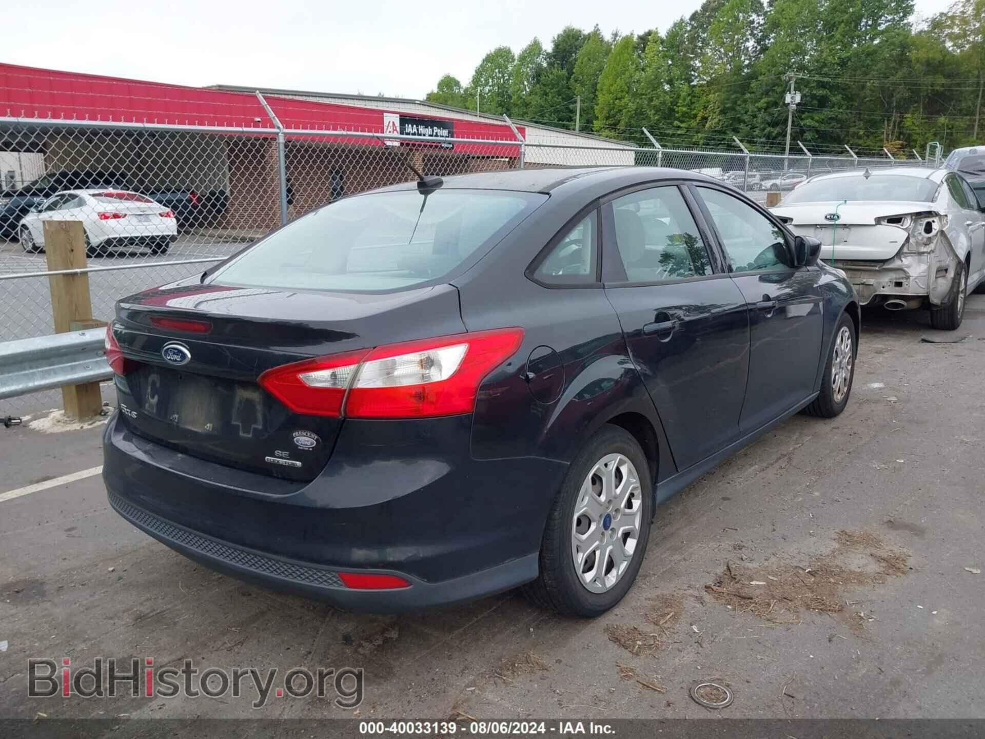 2012 FORD FOCUS - VIN: 1FAHP3F25CL390062 - Фото 4