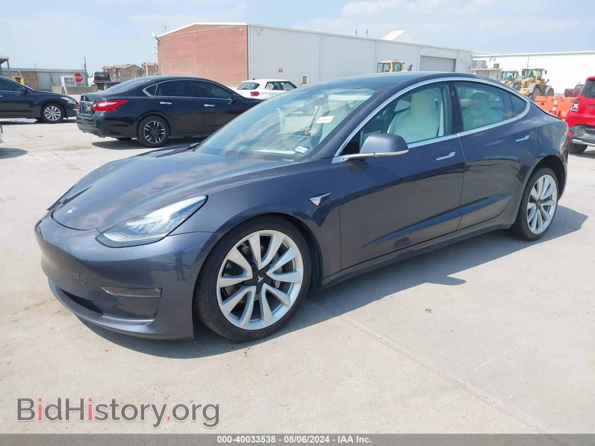 2019 TESLA MODEL 3 - VIN: 5YJ3E1EB8KF421693 - Фото 2