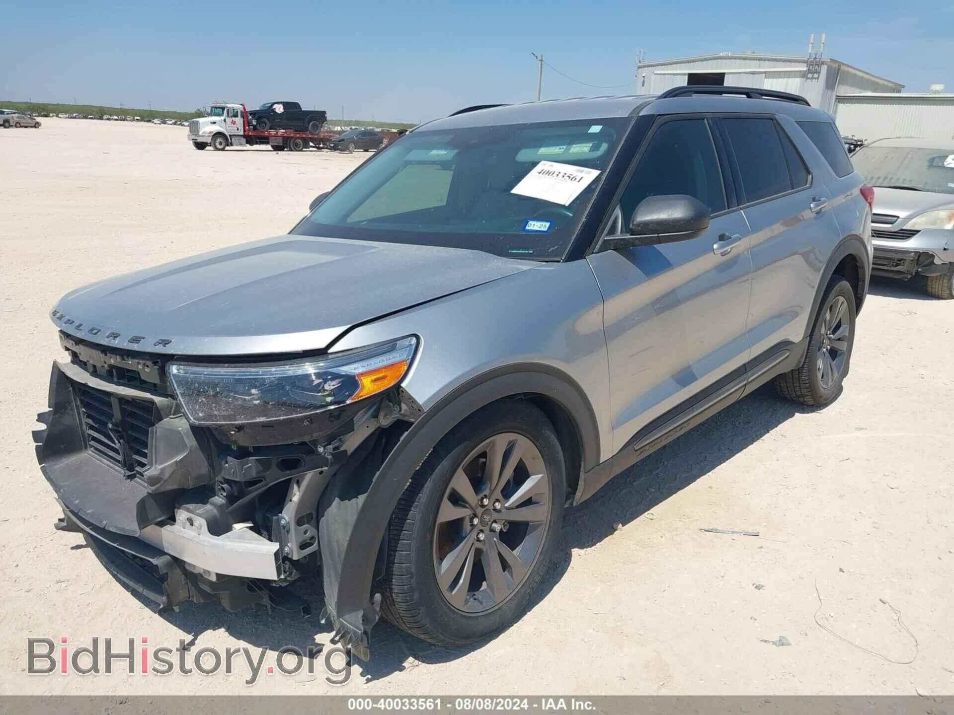 2021 FORD EXPLORER - VIN: 1FMSK7DH7MGA61169 - Фото 2