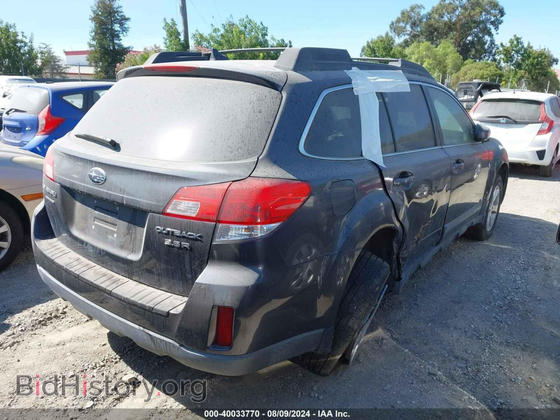 2013 SUBARU OUTBACK - VIN: 4S4BRDLC4D2247488 - Фото 4