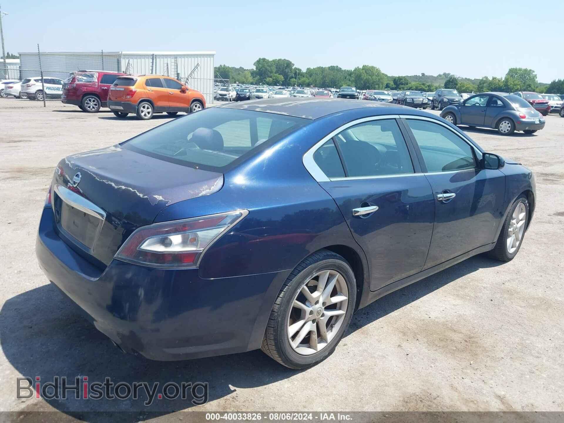 2013 NISSAN MAXIMA - VIN: 1N4AA5AP3DC828340 - Фото 4