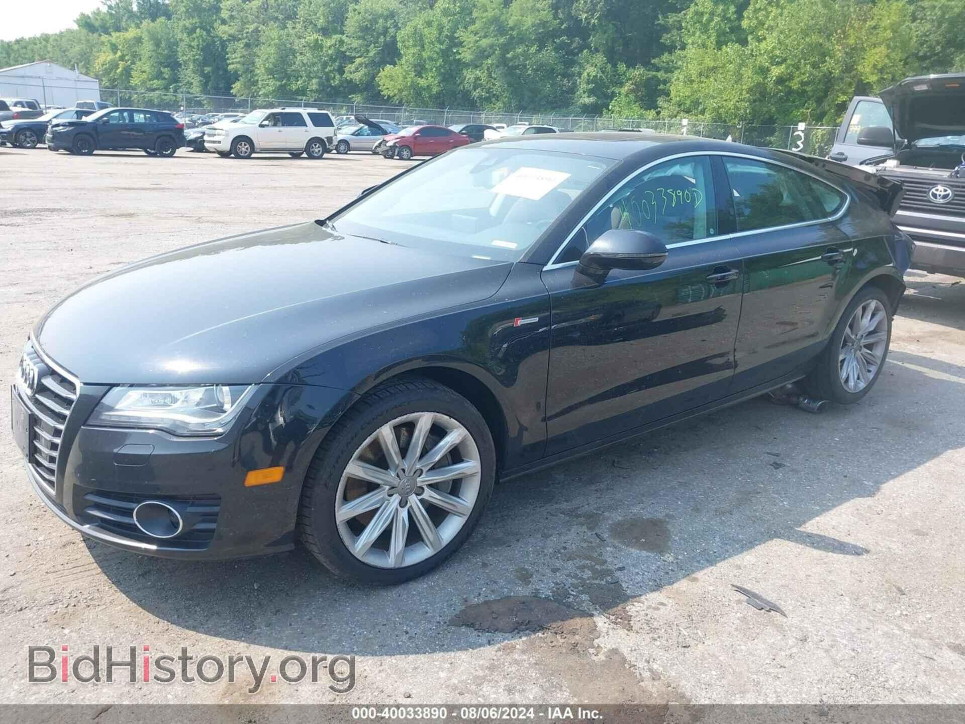2012 AUDI A7 - VIN: WAUYGAFC1CN058998 - Фото 2
