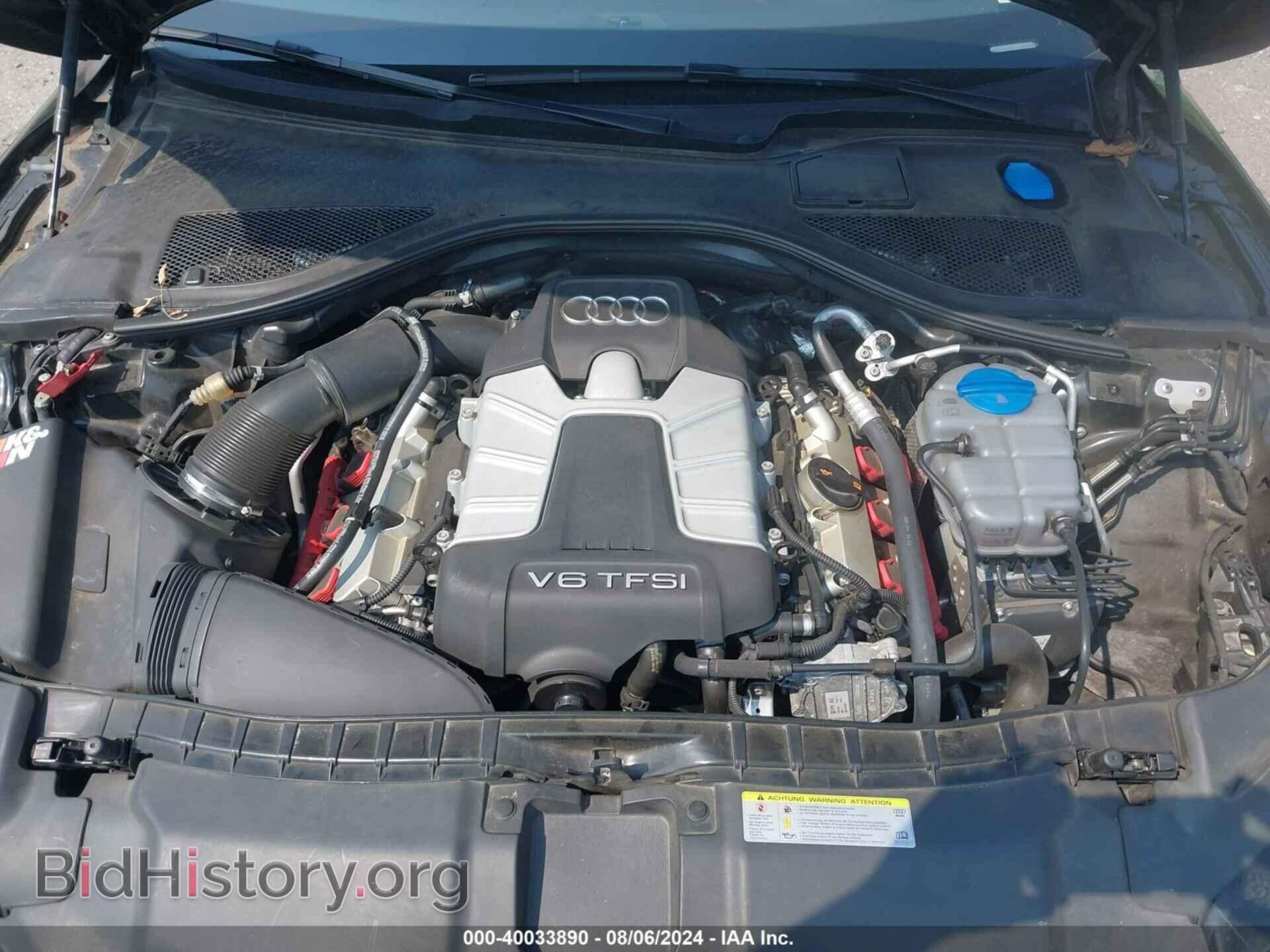 2012 AUDI A7 - VIN: WAUYGAFC1CN058998 - Фото 10