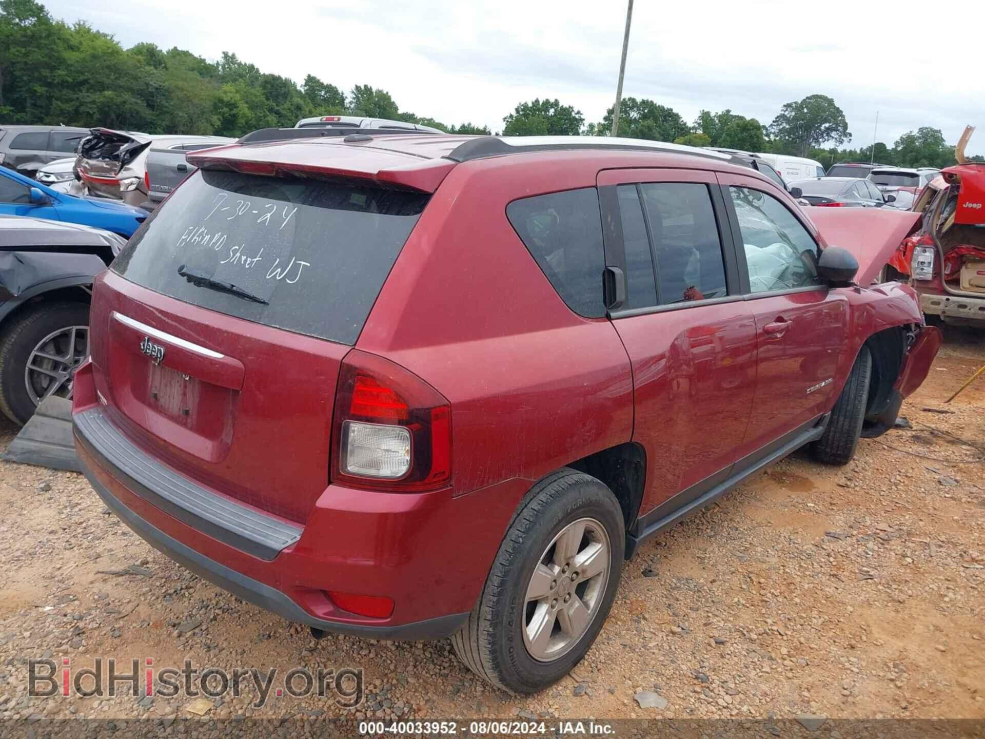 2014 JEEP COMPASS - VIN: 1C4NJCBA7ED666900 - Фото 4