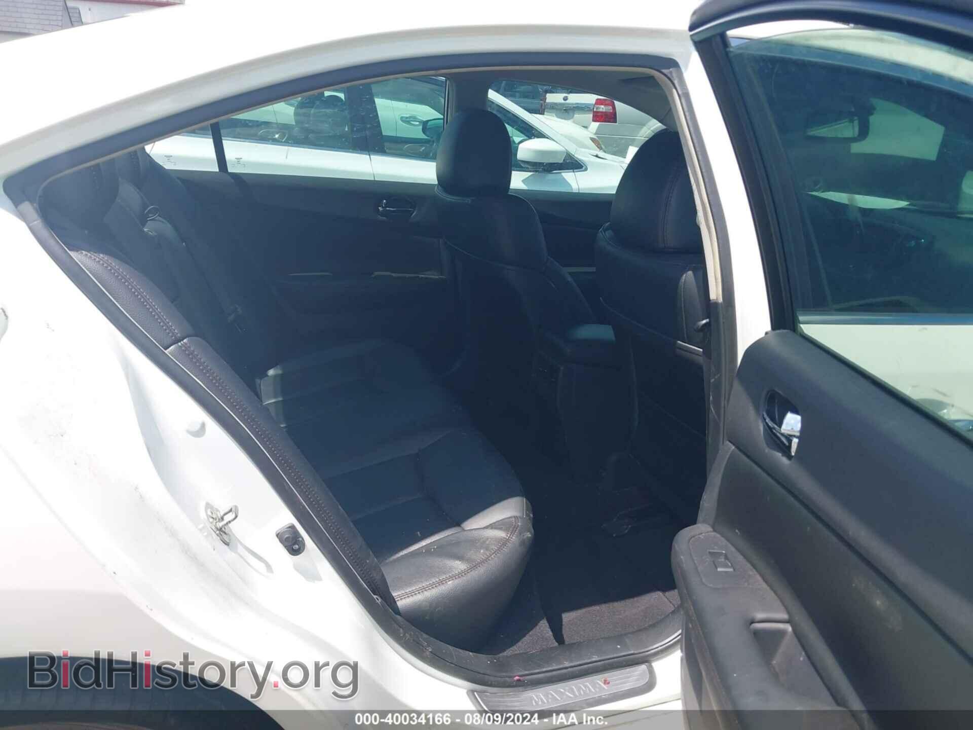 2013 NISSAN MAXIMA - VIN: 1N4AA5APXDC829372 - Фото 8