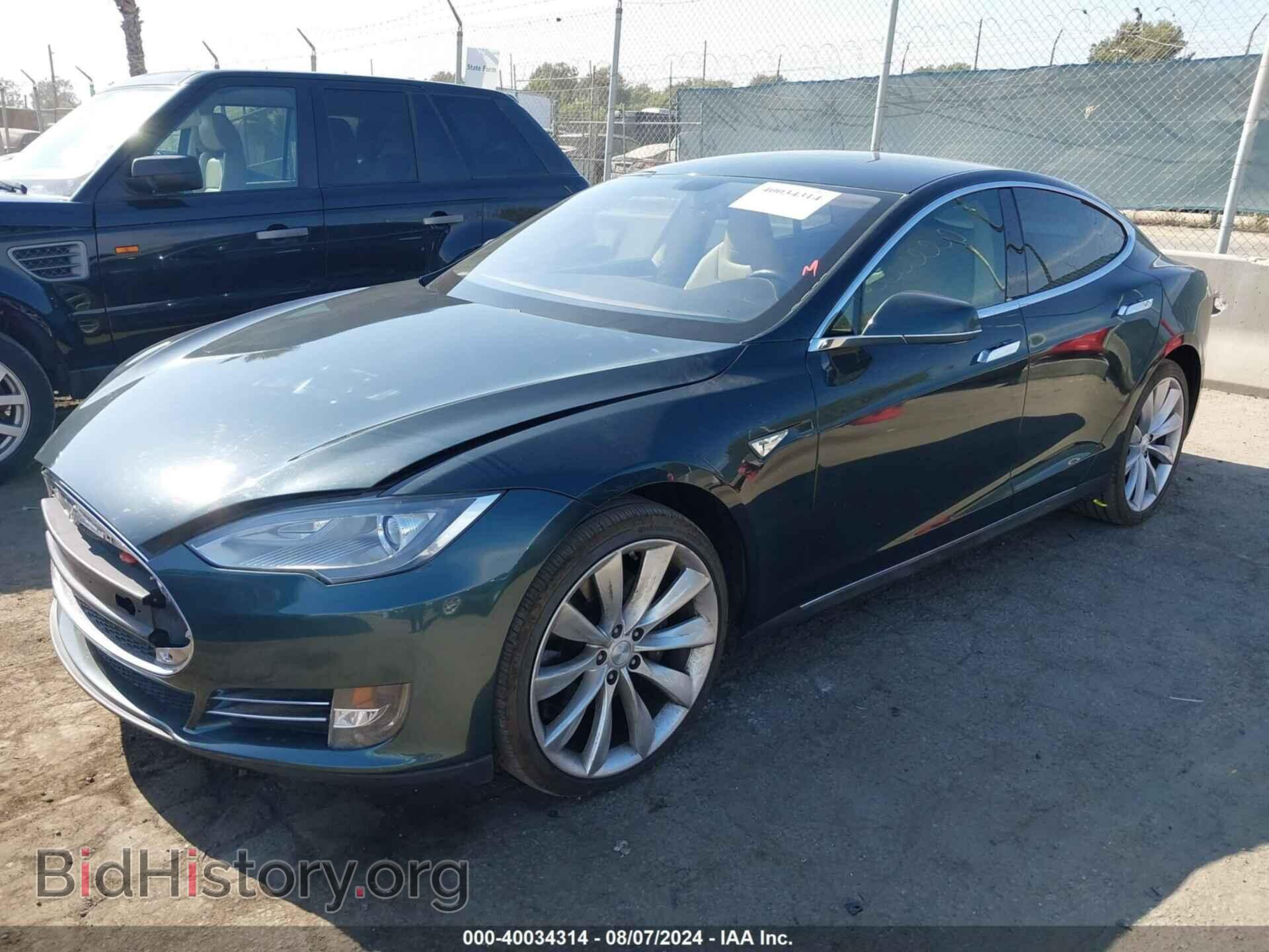 2013 TESLA MODEL S - VIN: 5YJSA1AG4DFP04801 - Photo 2
