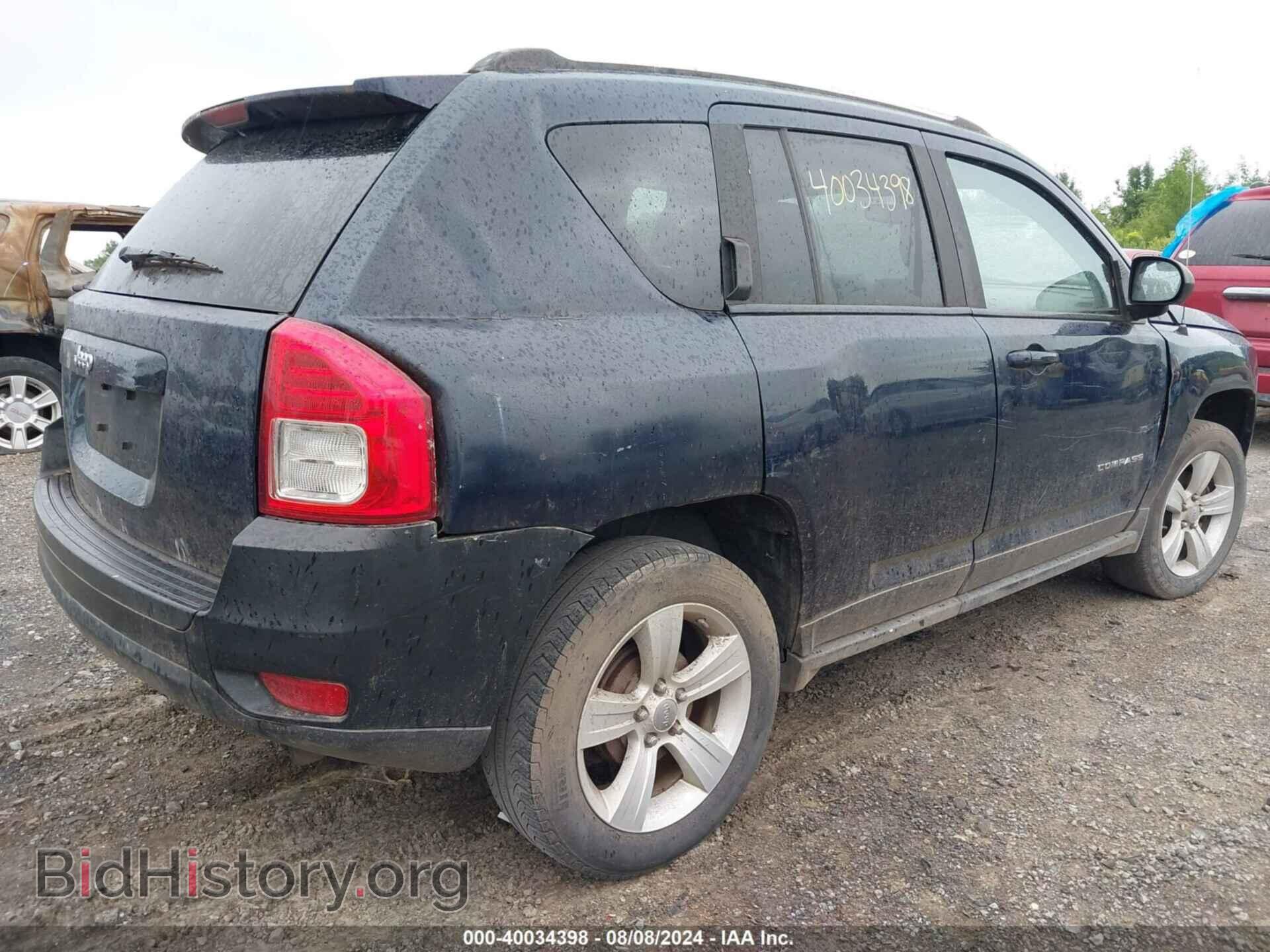 2012 JEEP COMPASS - VIN: 1C4NJCBA4CD662834 - Фото 4
