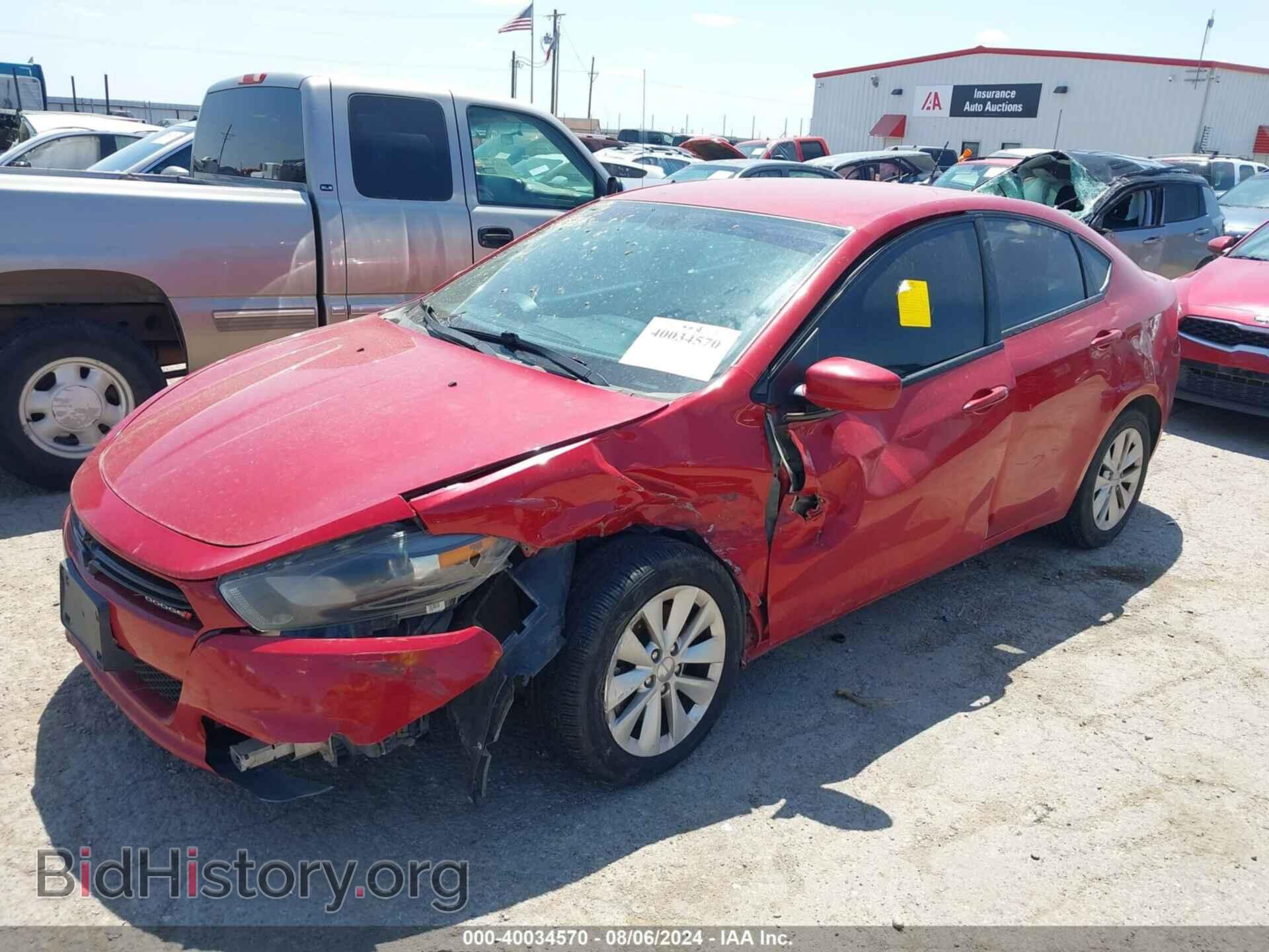 2014 DODGE DART - VIN: 1C3CDFBB0ED755138 - Фото 2