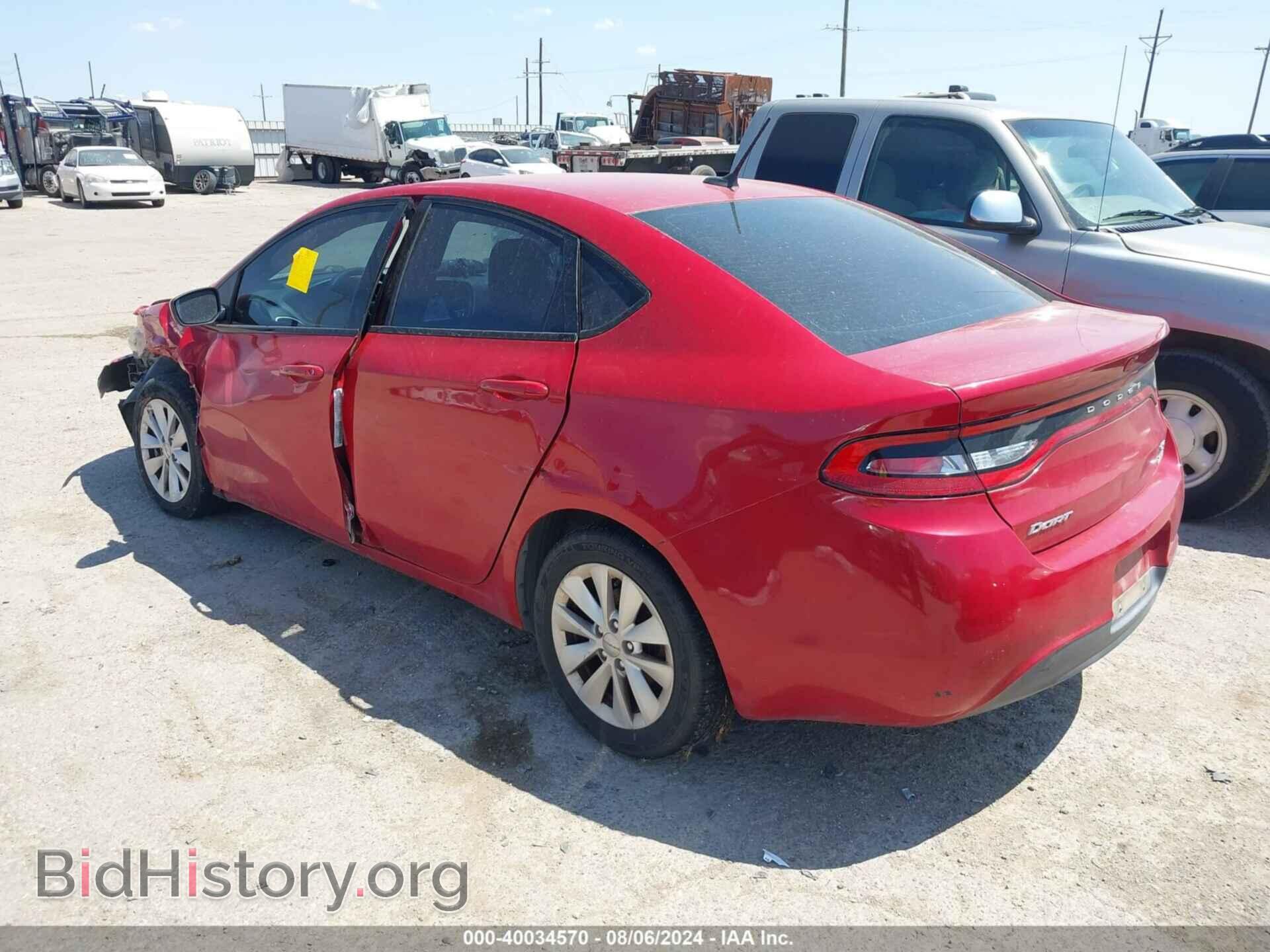 2014 DODGE DART - VIN: 1C3CDFBB0ED755138 - Фото 3