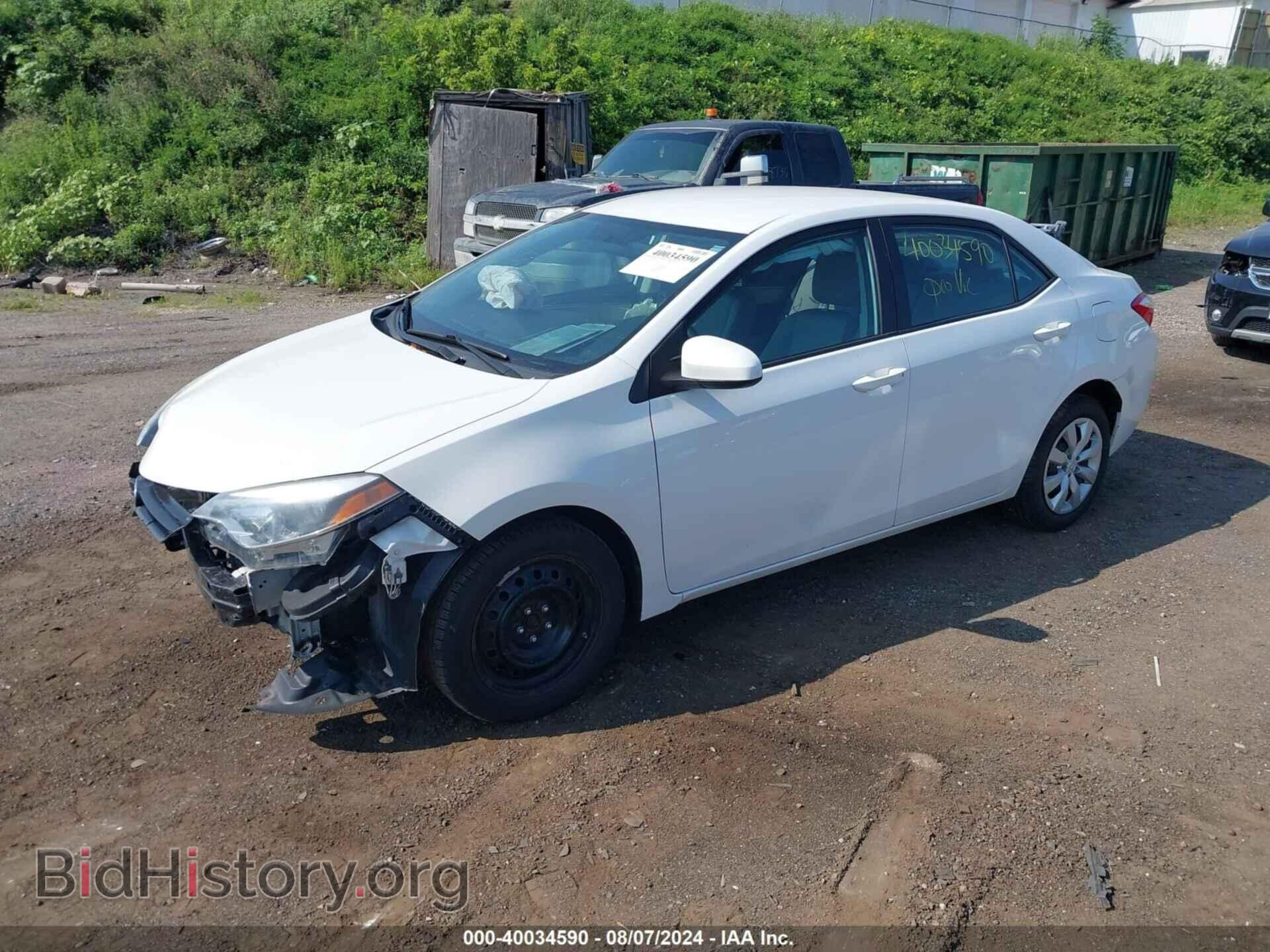 2014 TOYOTA COROLLA - VIN: 2T1BURHE3EC201230 - Фото 2
