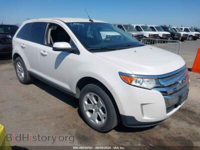 2012 Ford EDGE SEL, white — VIN 2FMDK4JC8CBA81310, IAAI