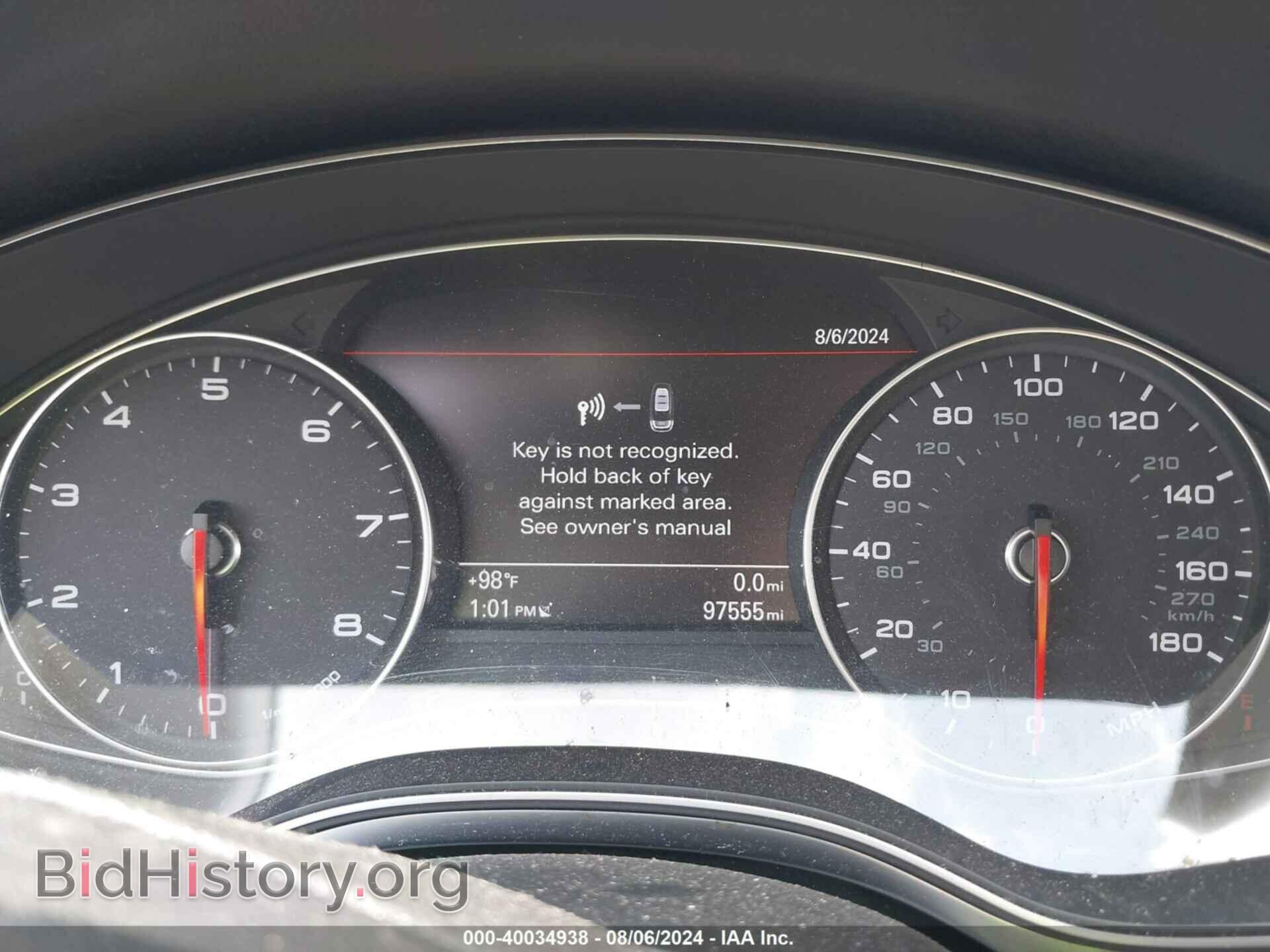 2014 AUDI A6 - VIN: WAUGFAFC4EN055515 - Фото 7