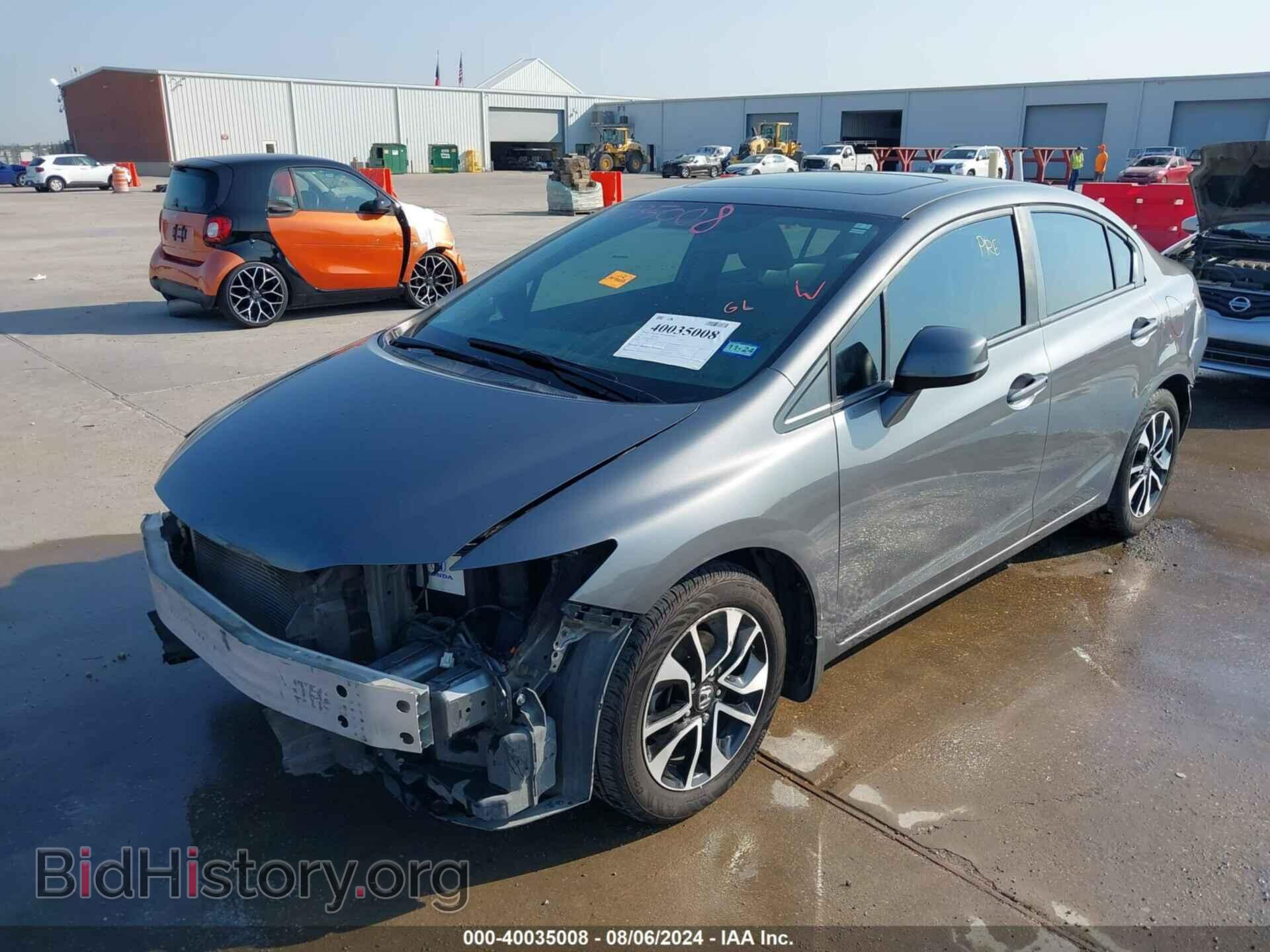 2013 HONDA CIVIC - VIN: 19XFB2F87DE074798 - Фото 2
