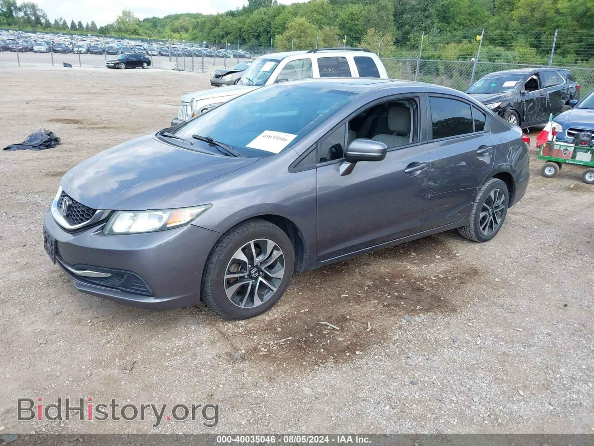 2014 HONDA CIVIC - VIN: 19XFB2F88EE214567 - Фото 2
