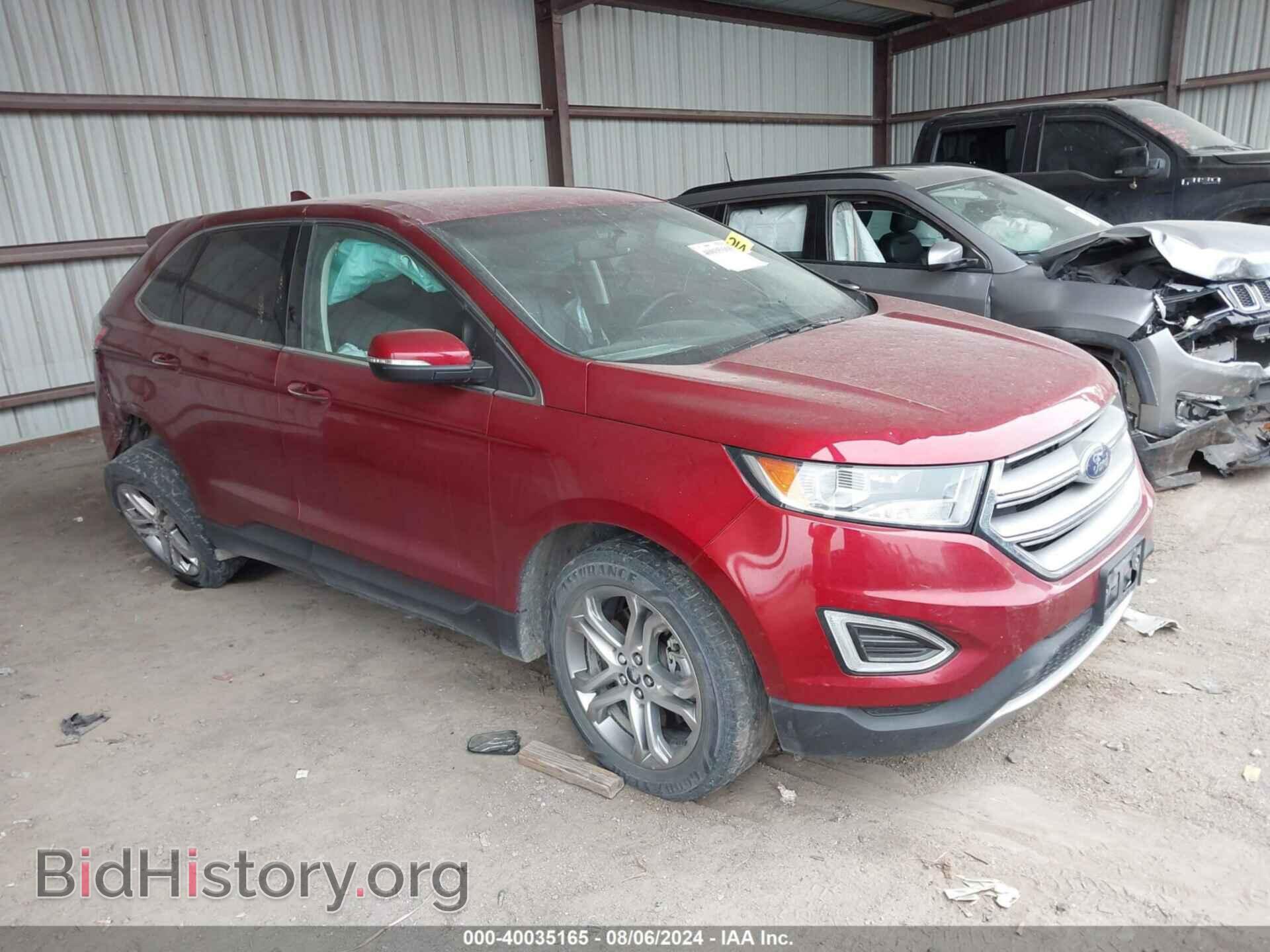 Photo 2FMPK4K98GBC37156 - FORD EDGE 2016