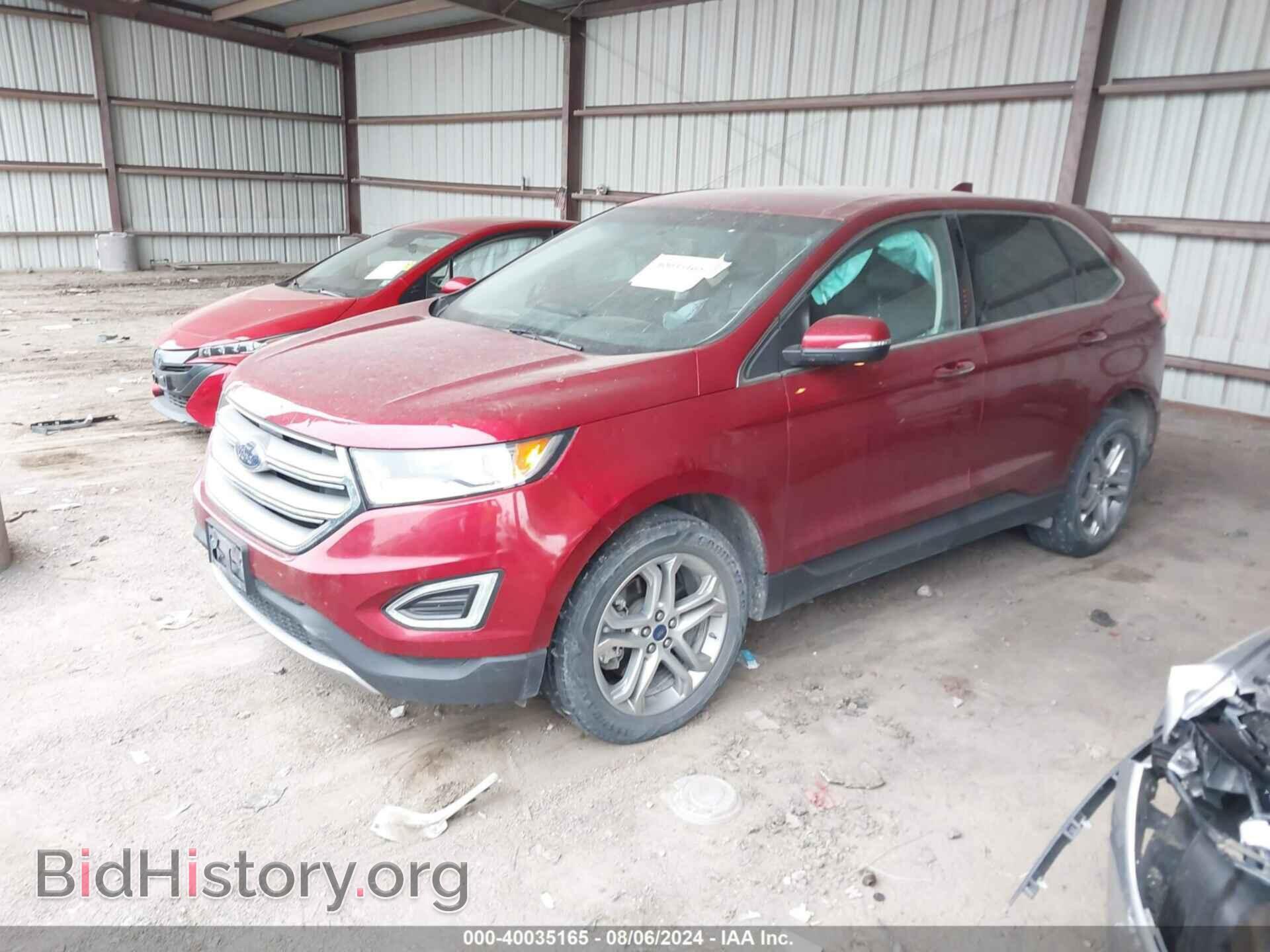 2016 FORD EDGE - VIN: 2FMPK4K98GBC37156 - Photo 2