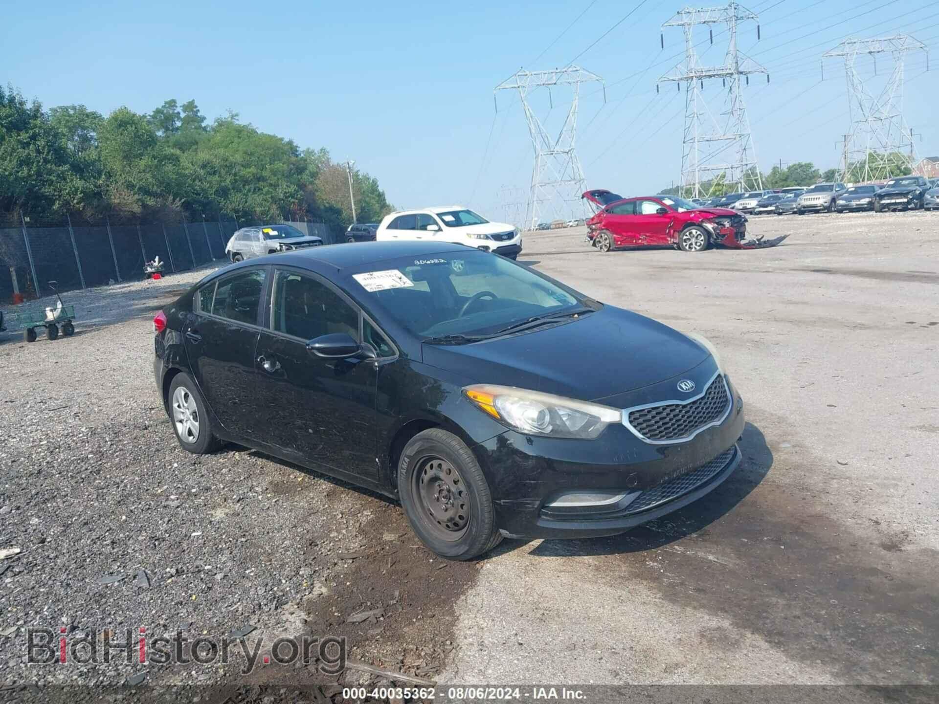 Фотография KNAFK4A64E5206282 - KIA FORTE 2014