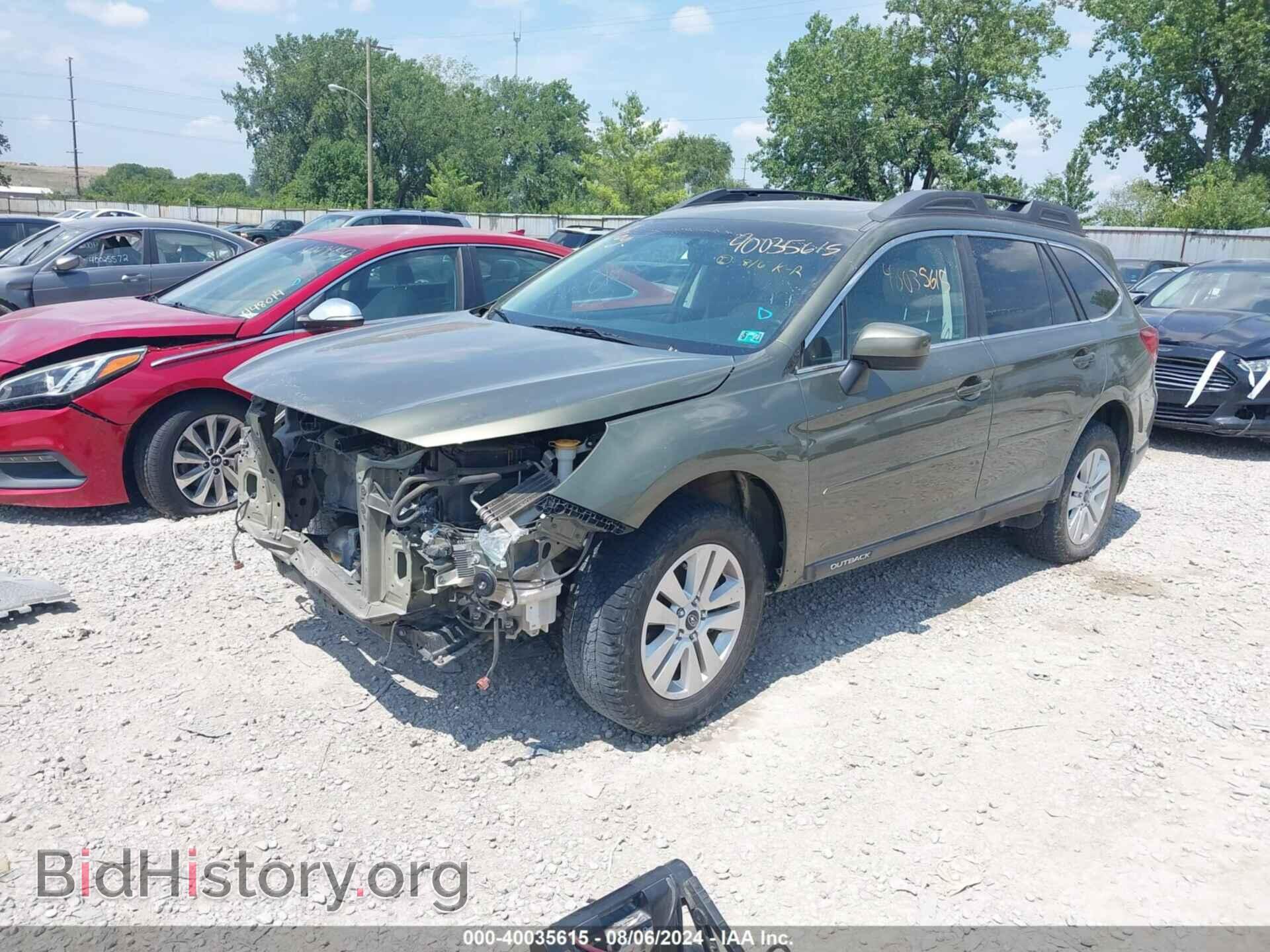 2017 SUBARU OUTBACK - VIN: 4S4BSADC7H3323142 - Фото 2